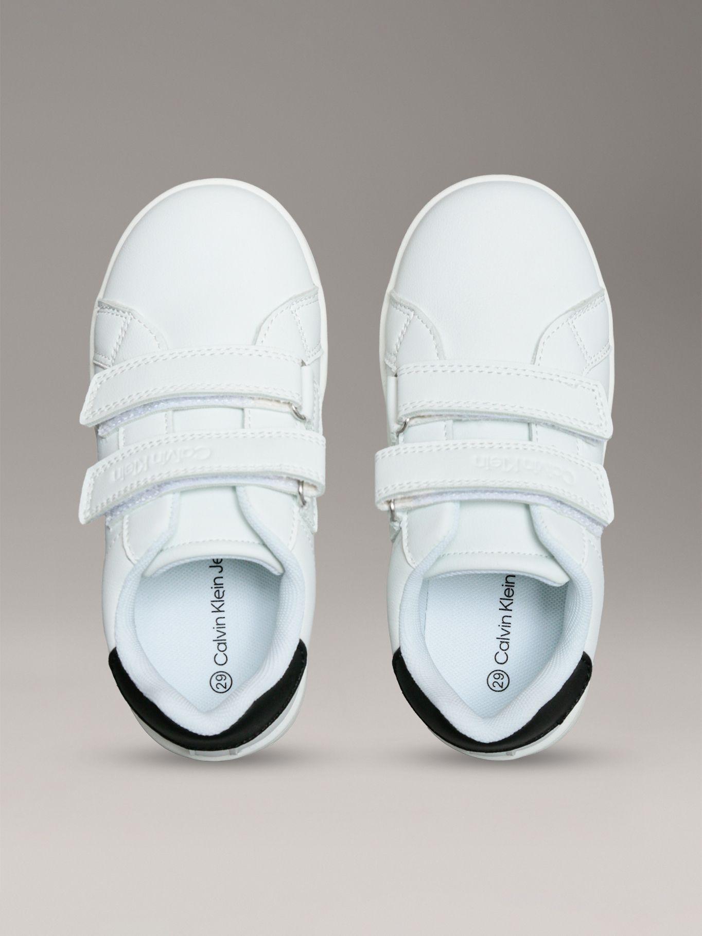 Zapatillas Niño Deportiva Velcro Blanco Calvin Klein-2