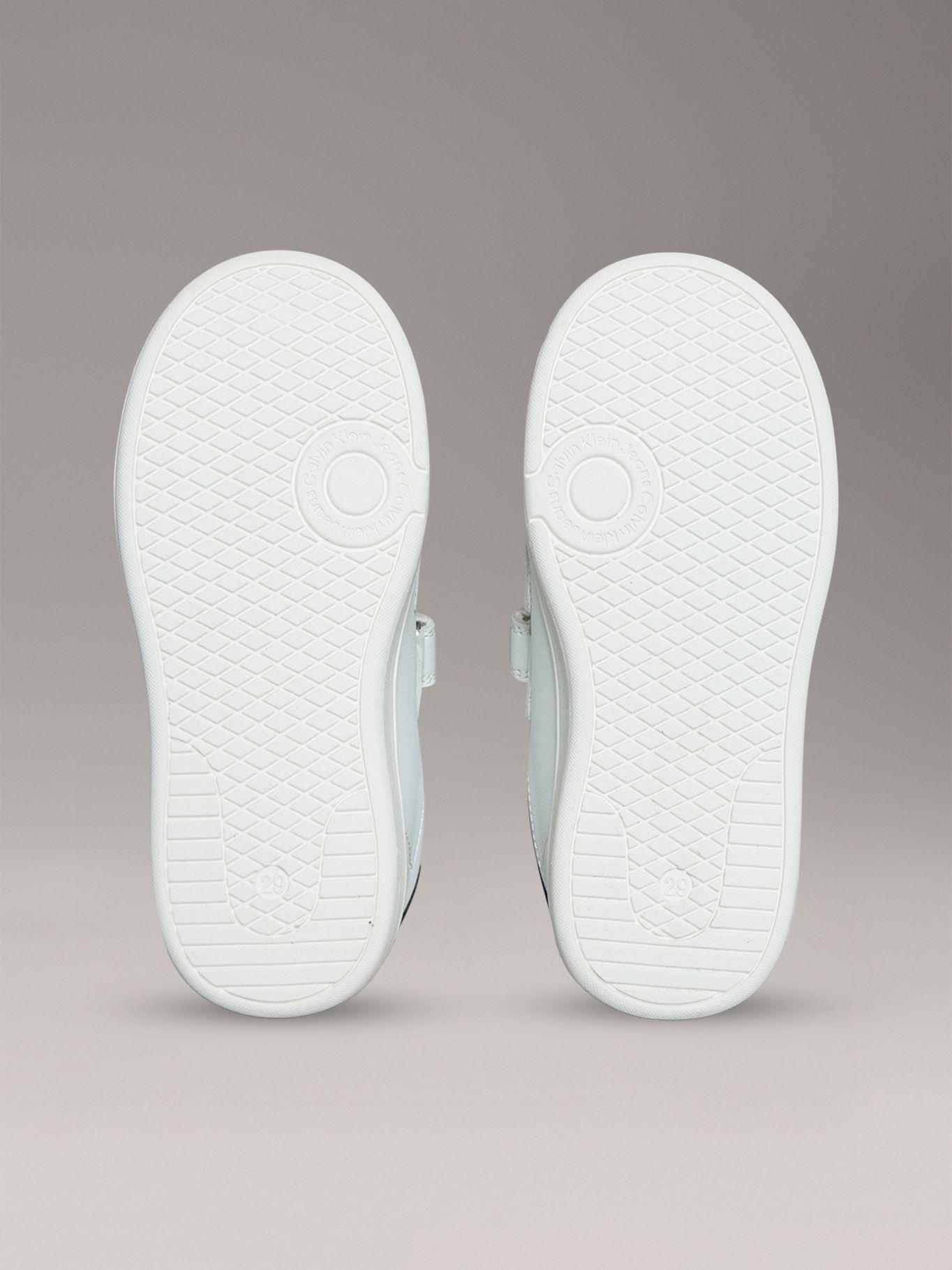 Zapatillas Niño Deportiva Velcro Blanco Calvin Klein-3