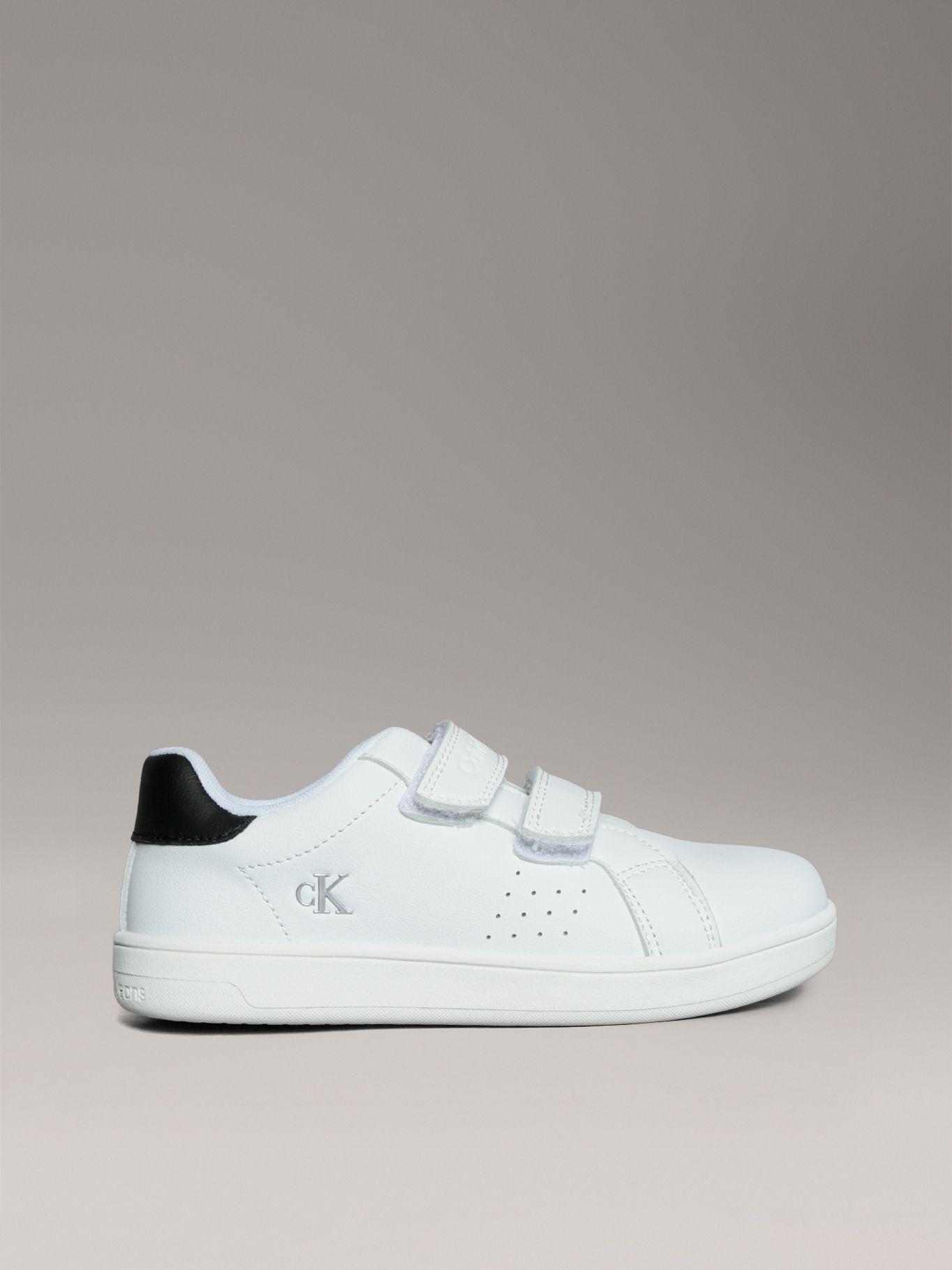 Zapatillas Niño Deportiva Velcro Blanco Calvin Klein-4