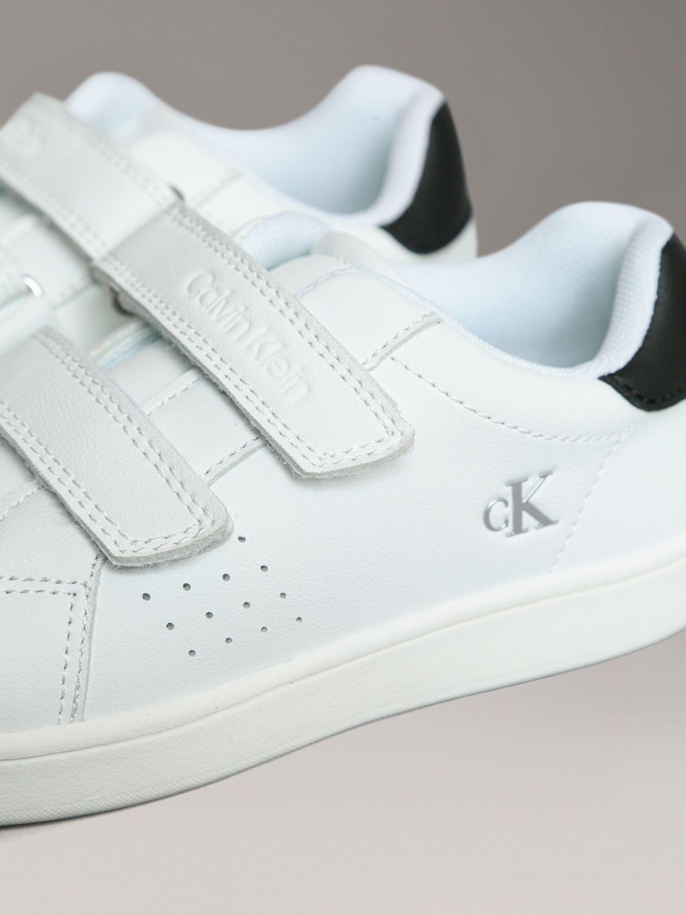 Zapatillas Niño Deportiva Velcro Blanco Calvin Klein-6