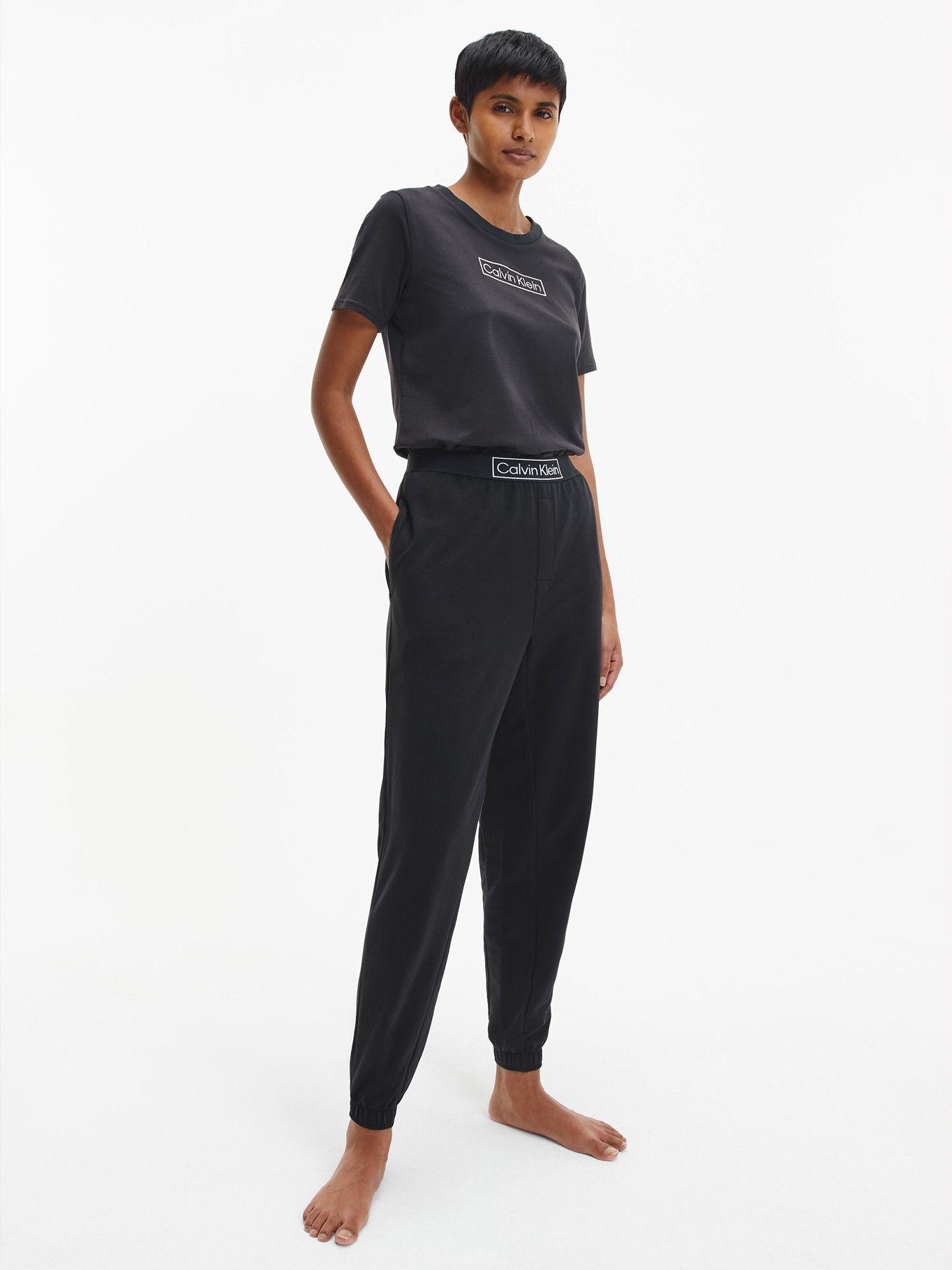 Jogger Pijama Reimagined Heritage Negro 250 Calvin Klein-4