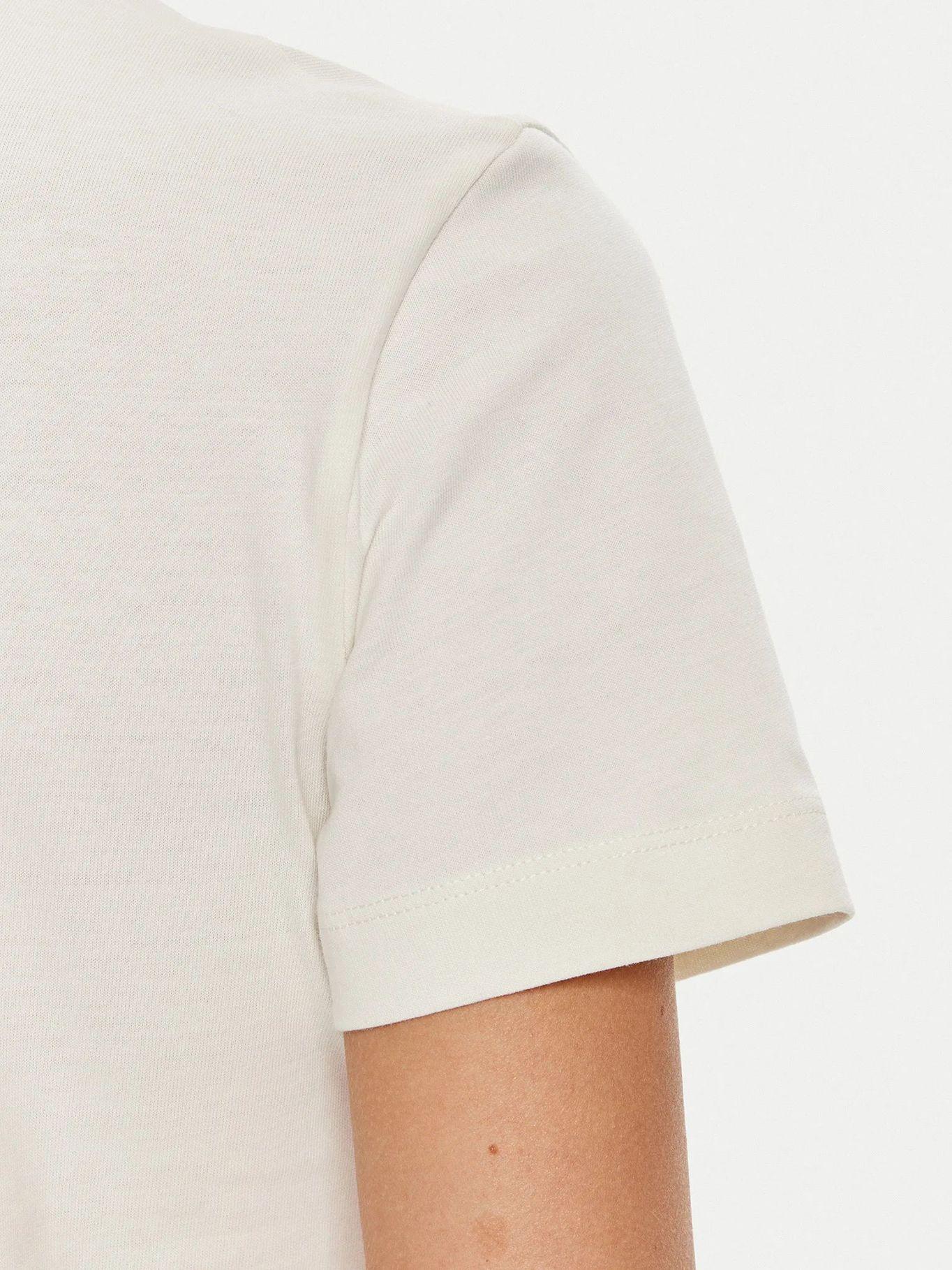 Polera Diffused Ck Regular Blanco Calvin Klein-4