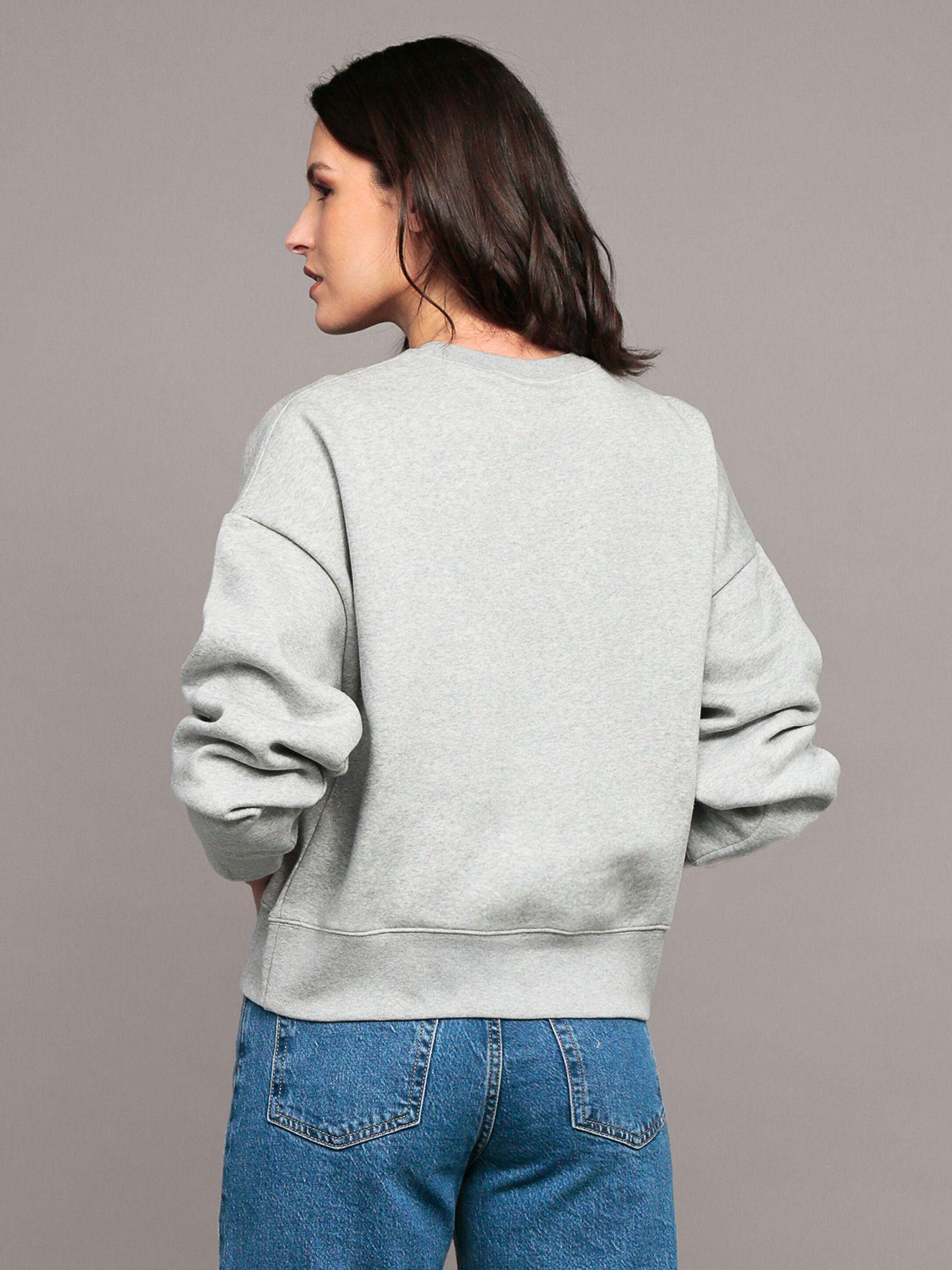 Polerón Archive Logo Gris Calvin Klein-3