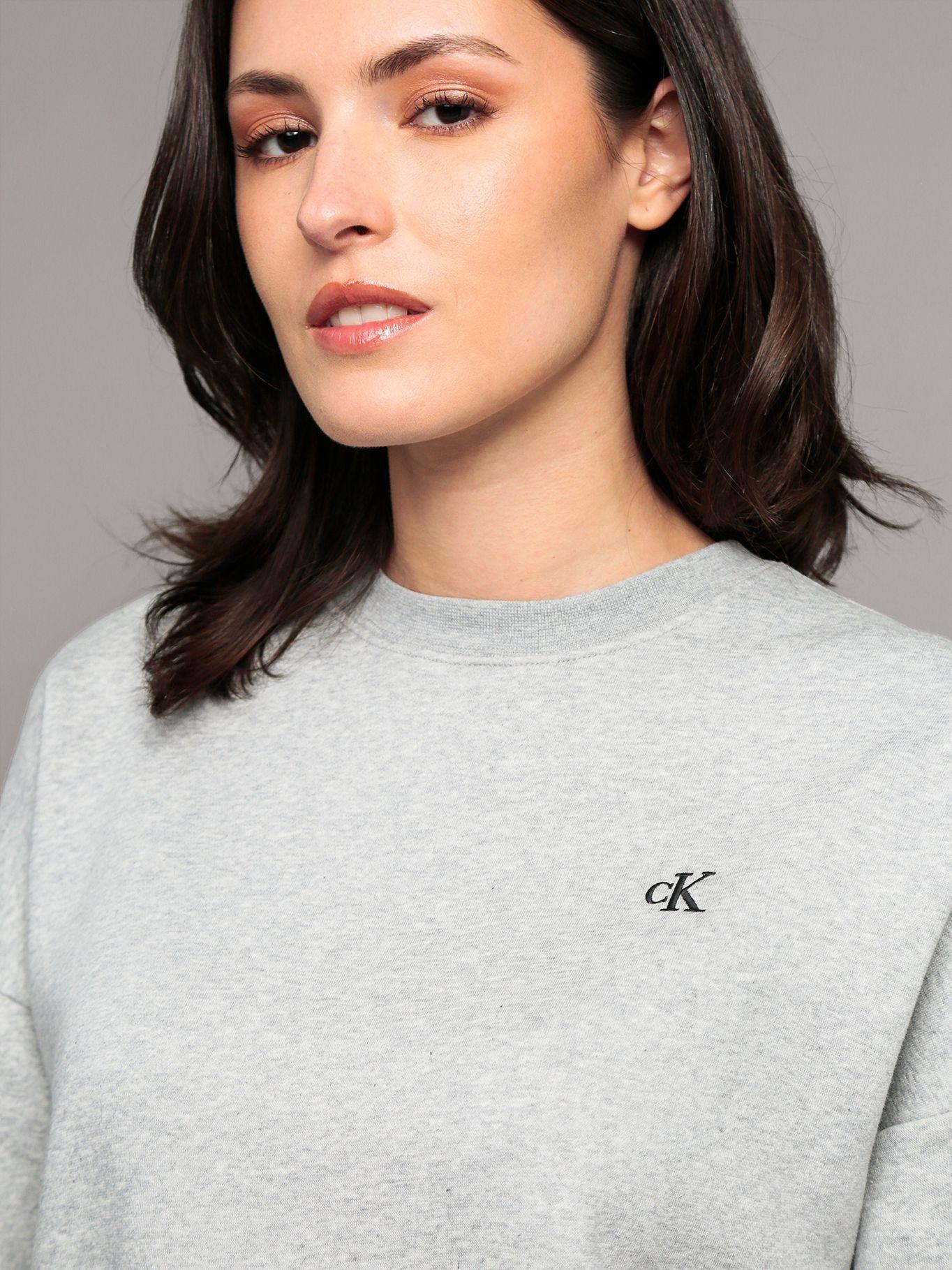 Polerón Archive Logo Gris Calvin Klein-4