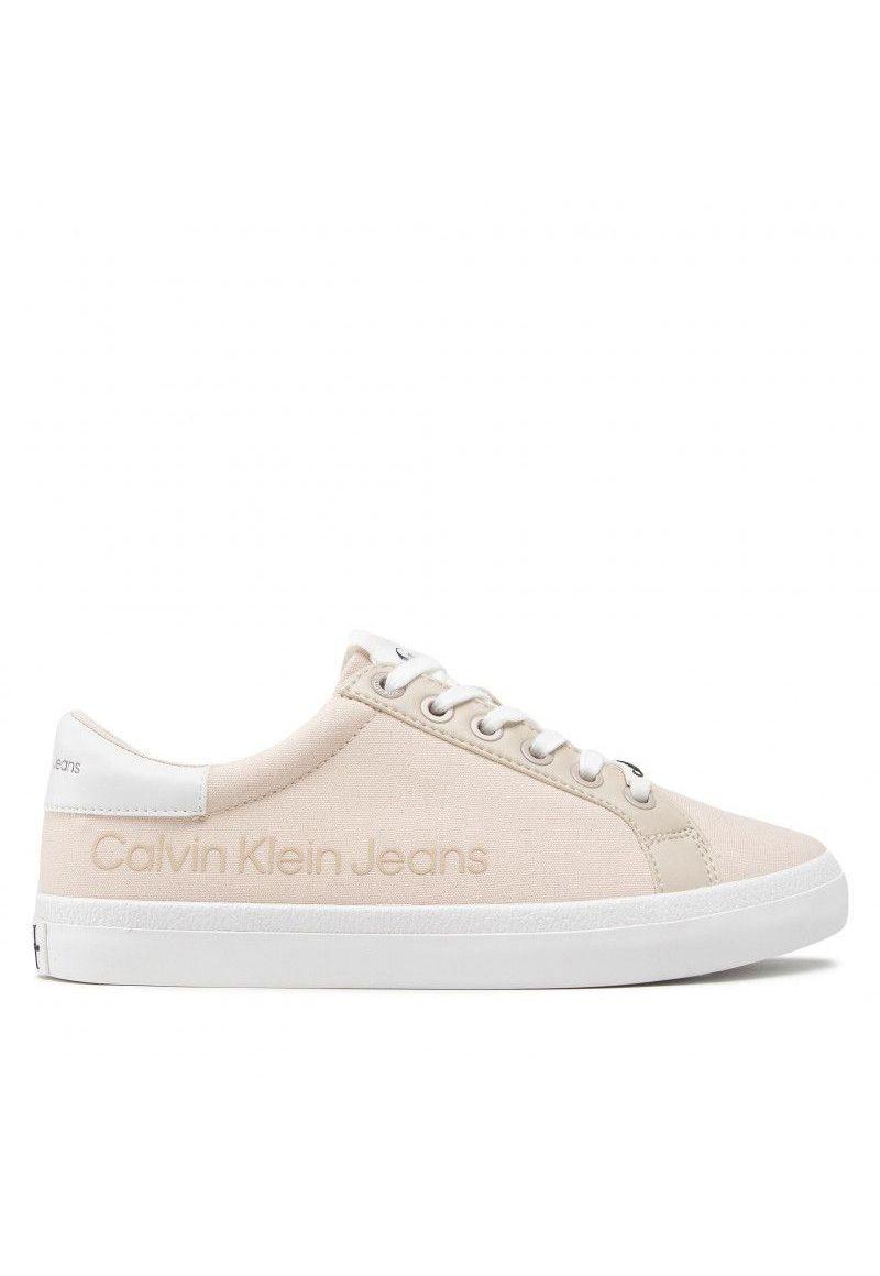 Zapatilla Low Profile Sneaker Beige Calvin Klein-4