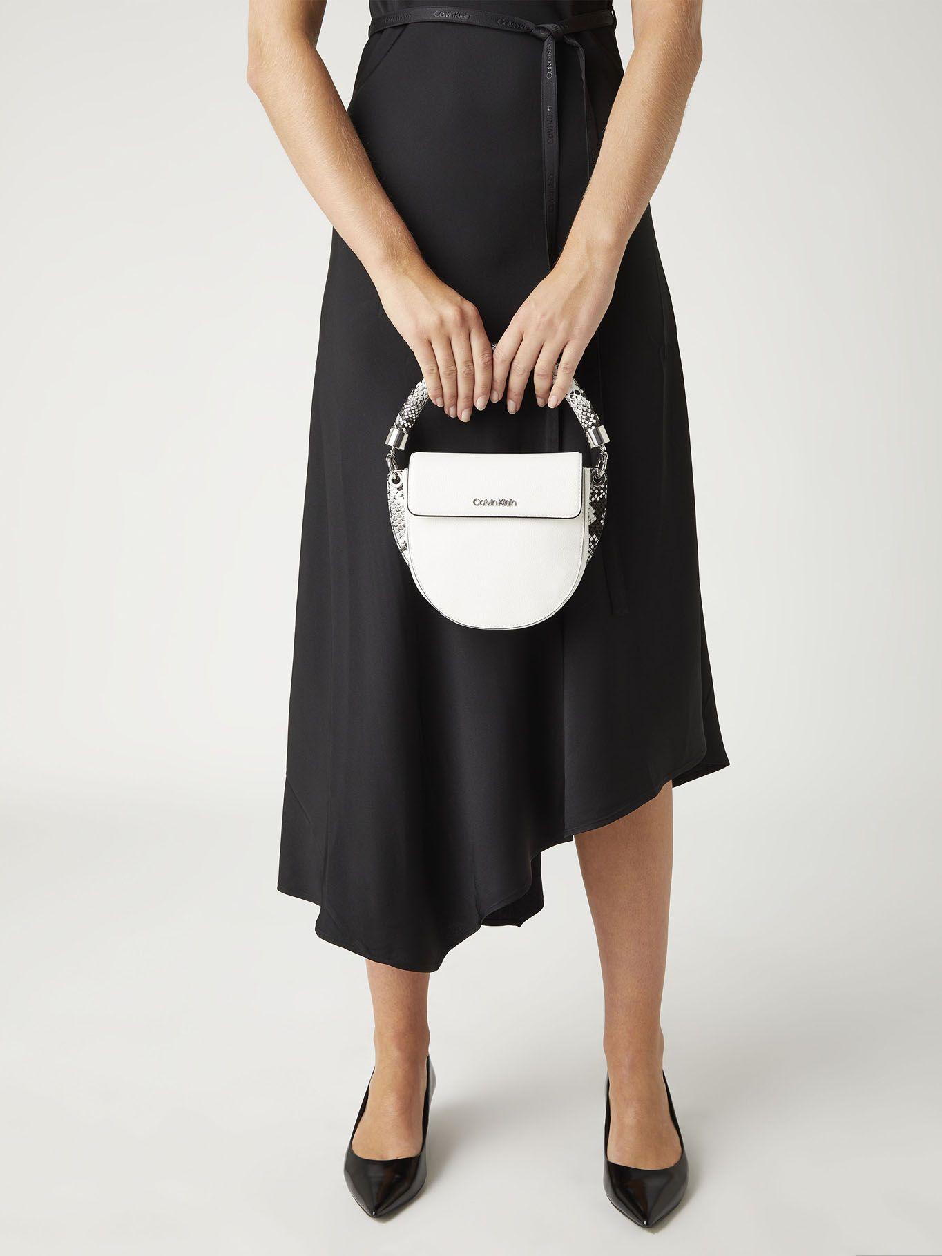 Cartera Braid Touch Blanco Calvin Klein Mujer-3