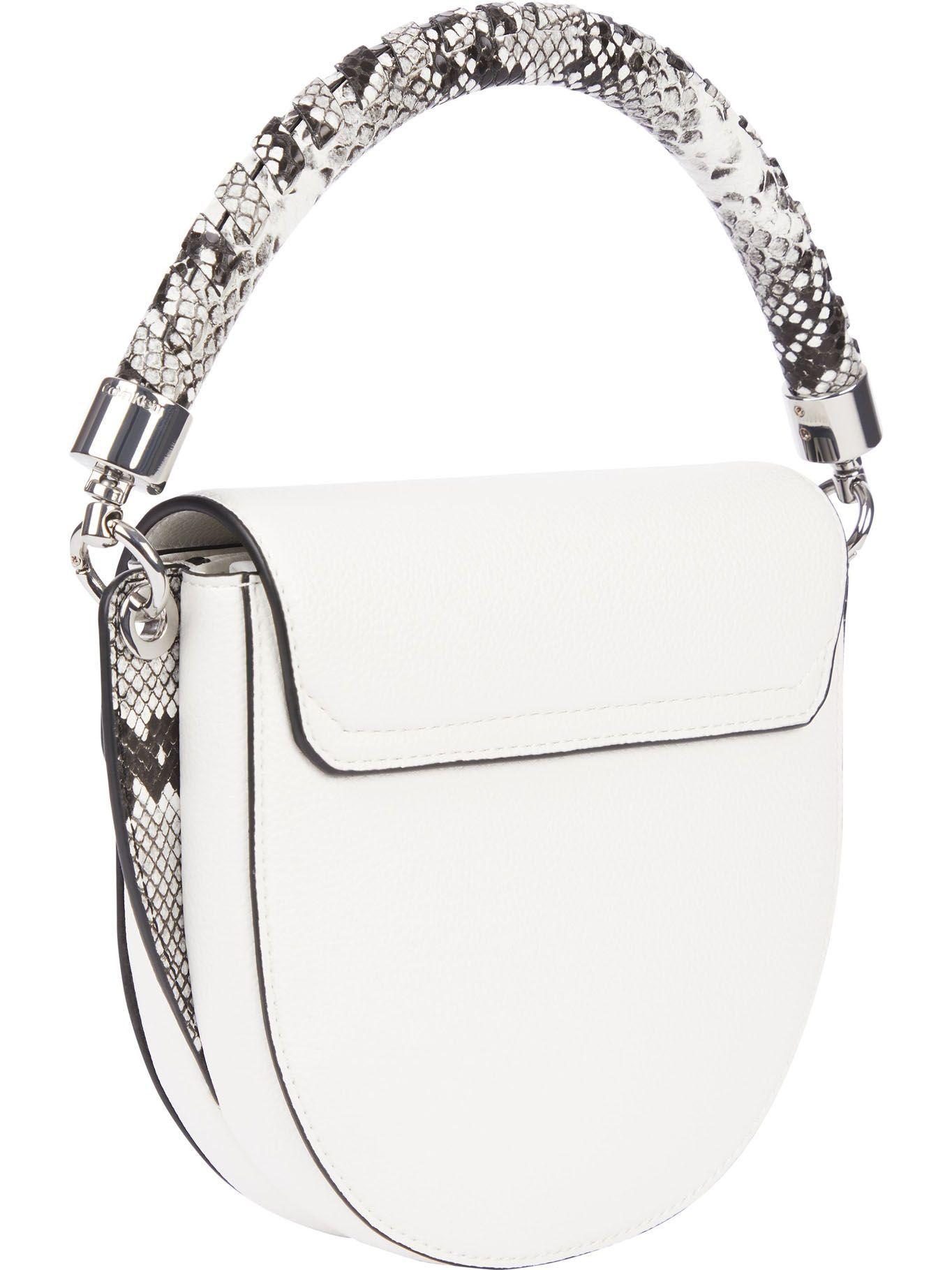 Cartera Braid Touch Blanco Calvin Klein Mujer-1