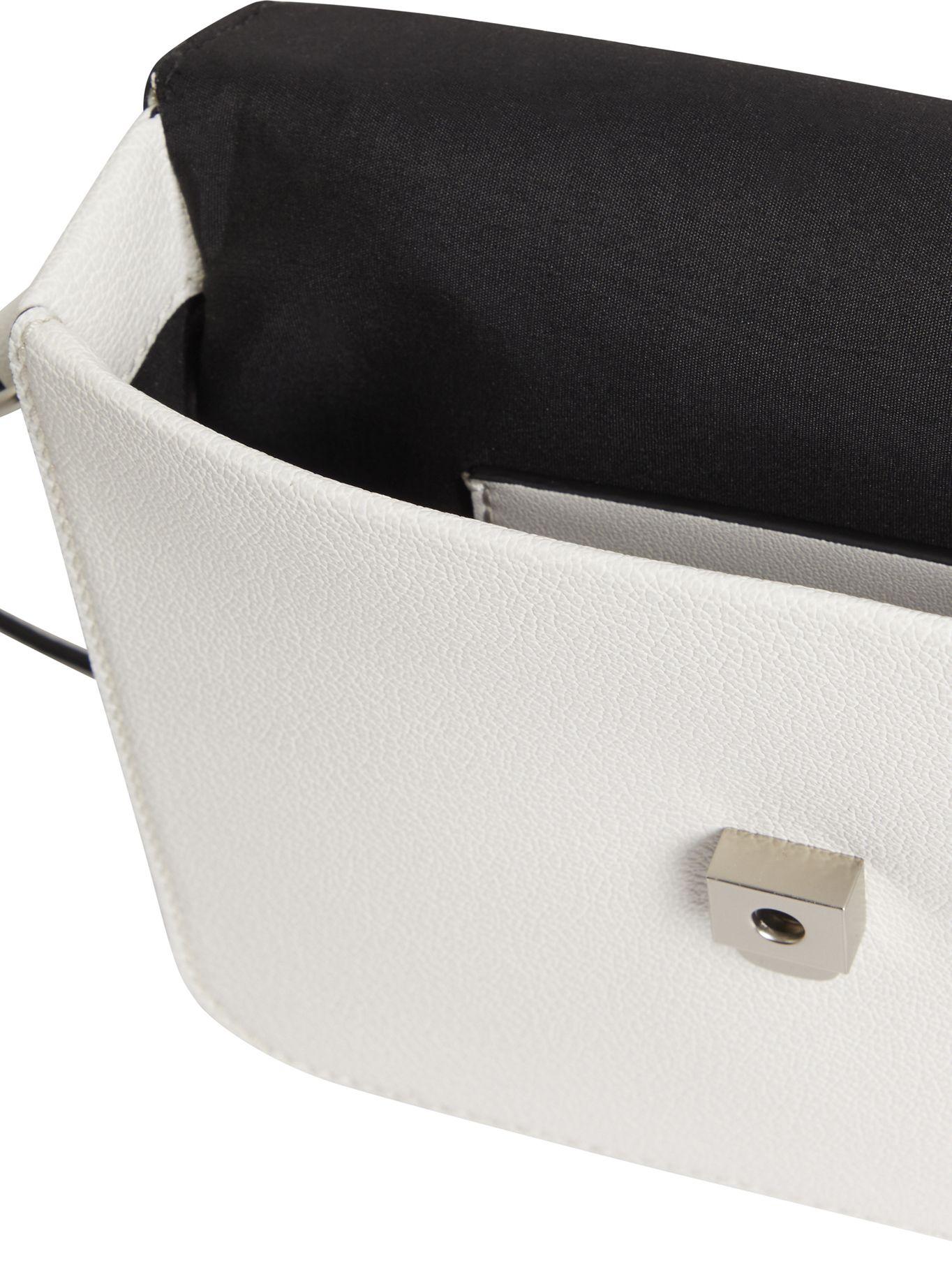 Cartera pequeña con logo Blanco Calvin Klein-2