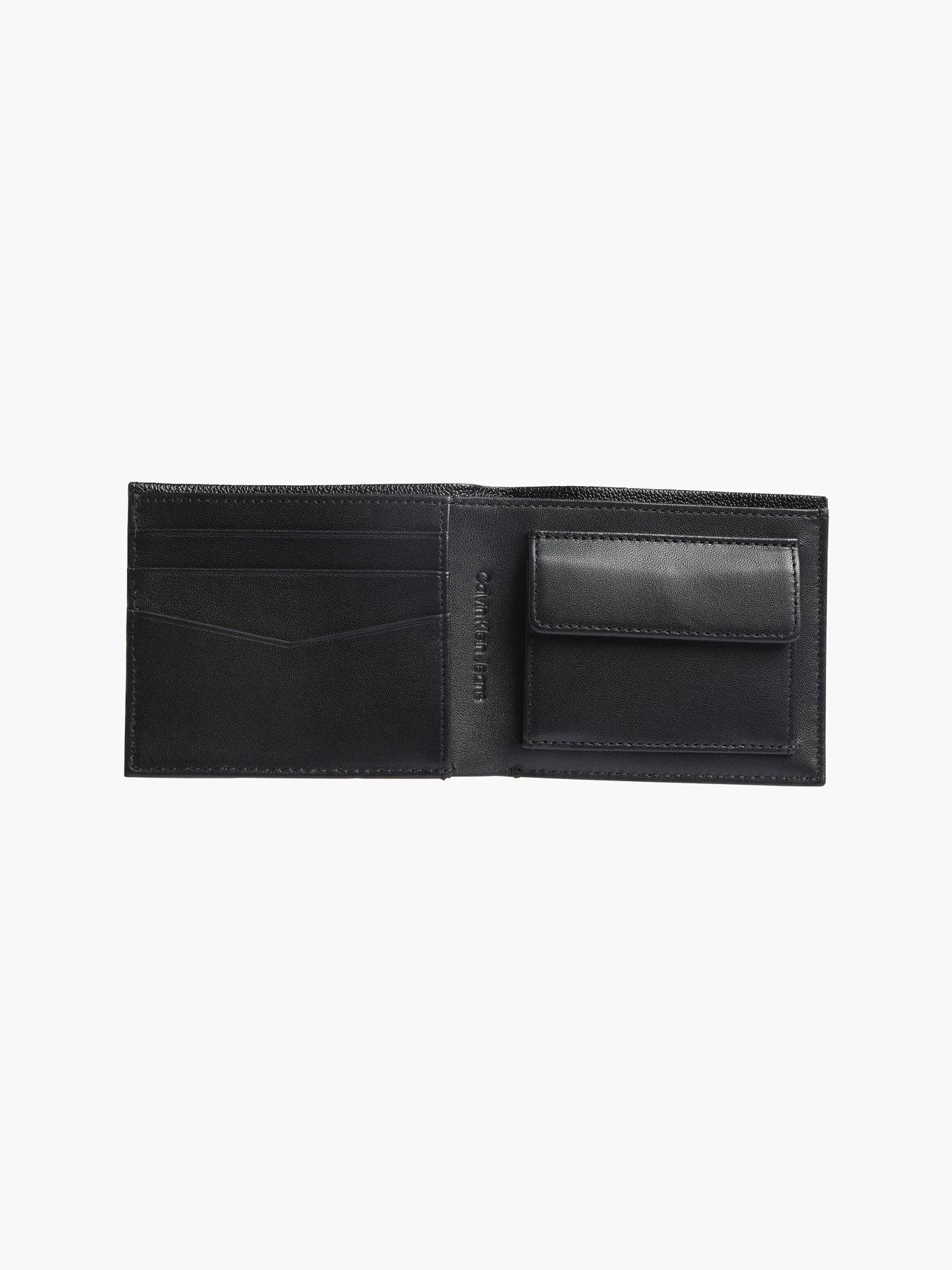 Billetera CKJ Micro Pebble Negro Calvin Klein-1
