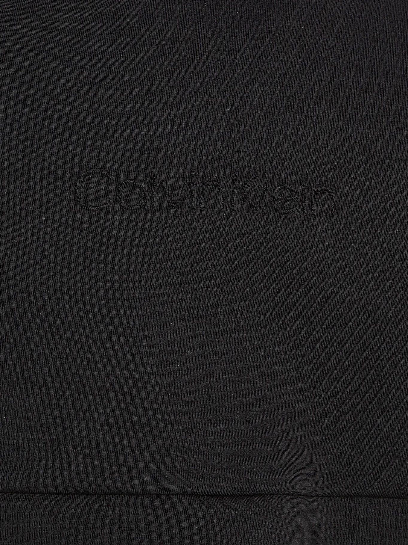 Polerón con Cierre Embossed Negro Calvin Klein-3