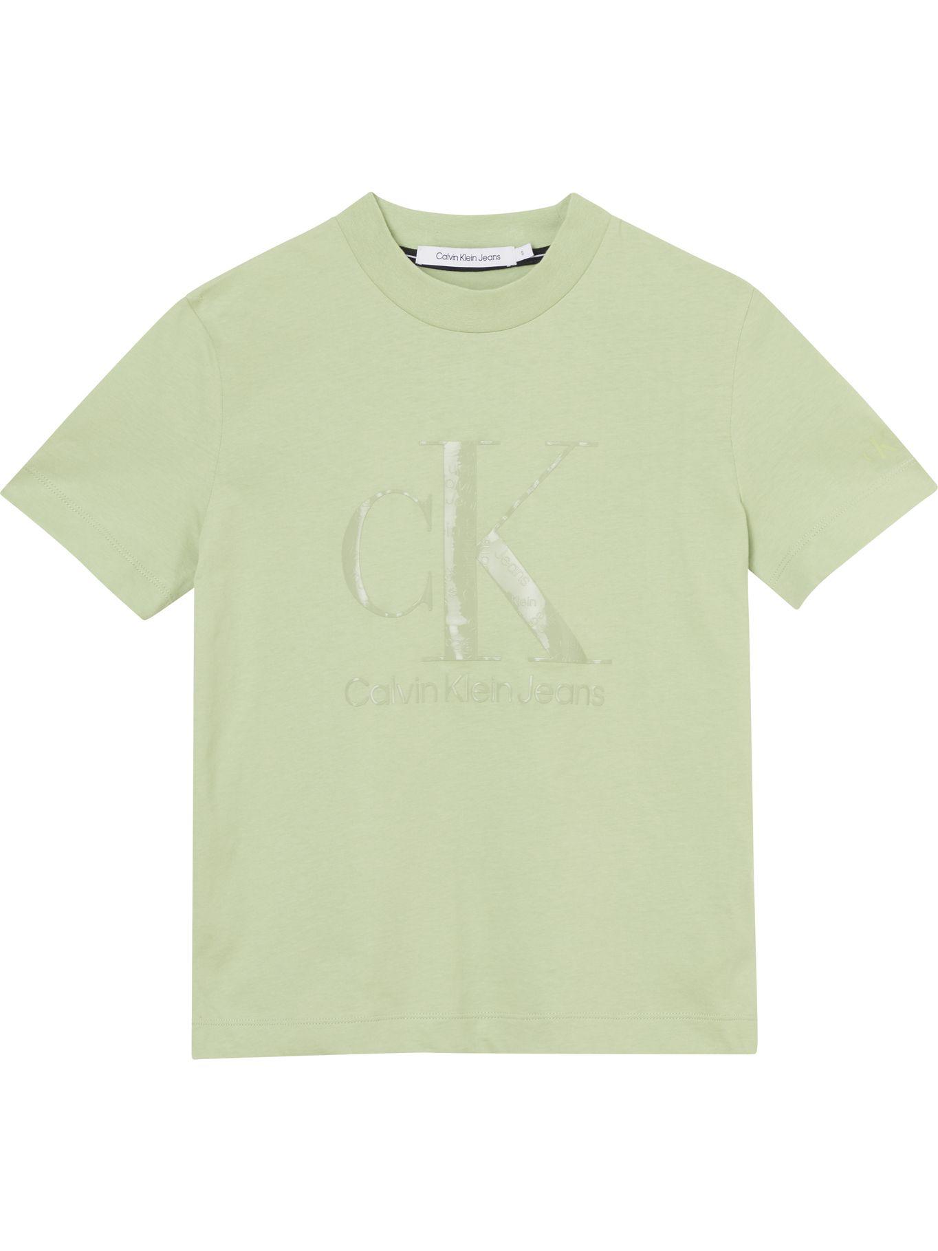 Polera Gel Monogram Verde Calvin Klein-0