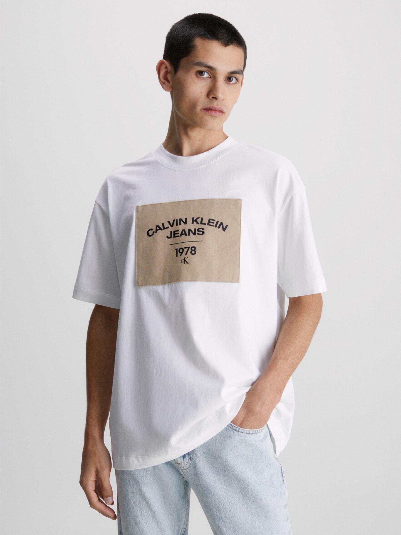 Polera Canvas Curve Blanco Calvin Klein-0