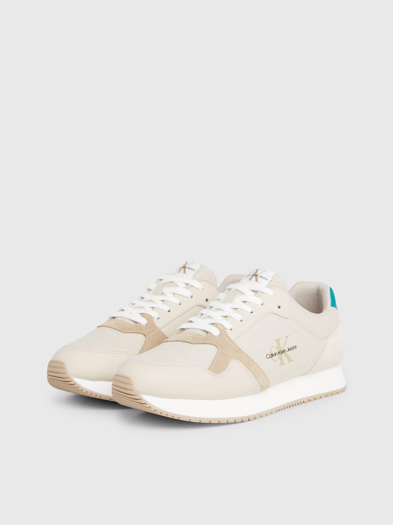 Zapatillas Retro Runner Beige Calvin Klein-0