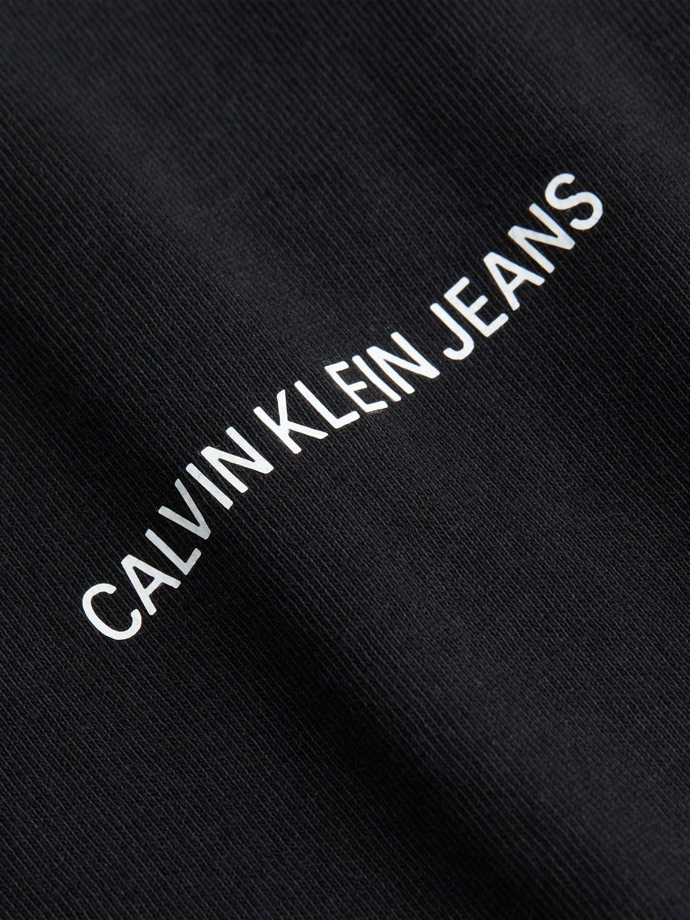 Polera Micro Branding Negro Calvin Klein-5
