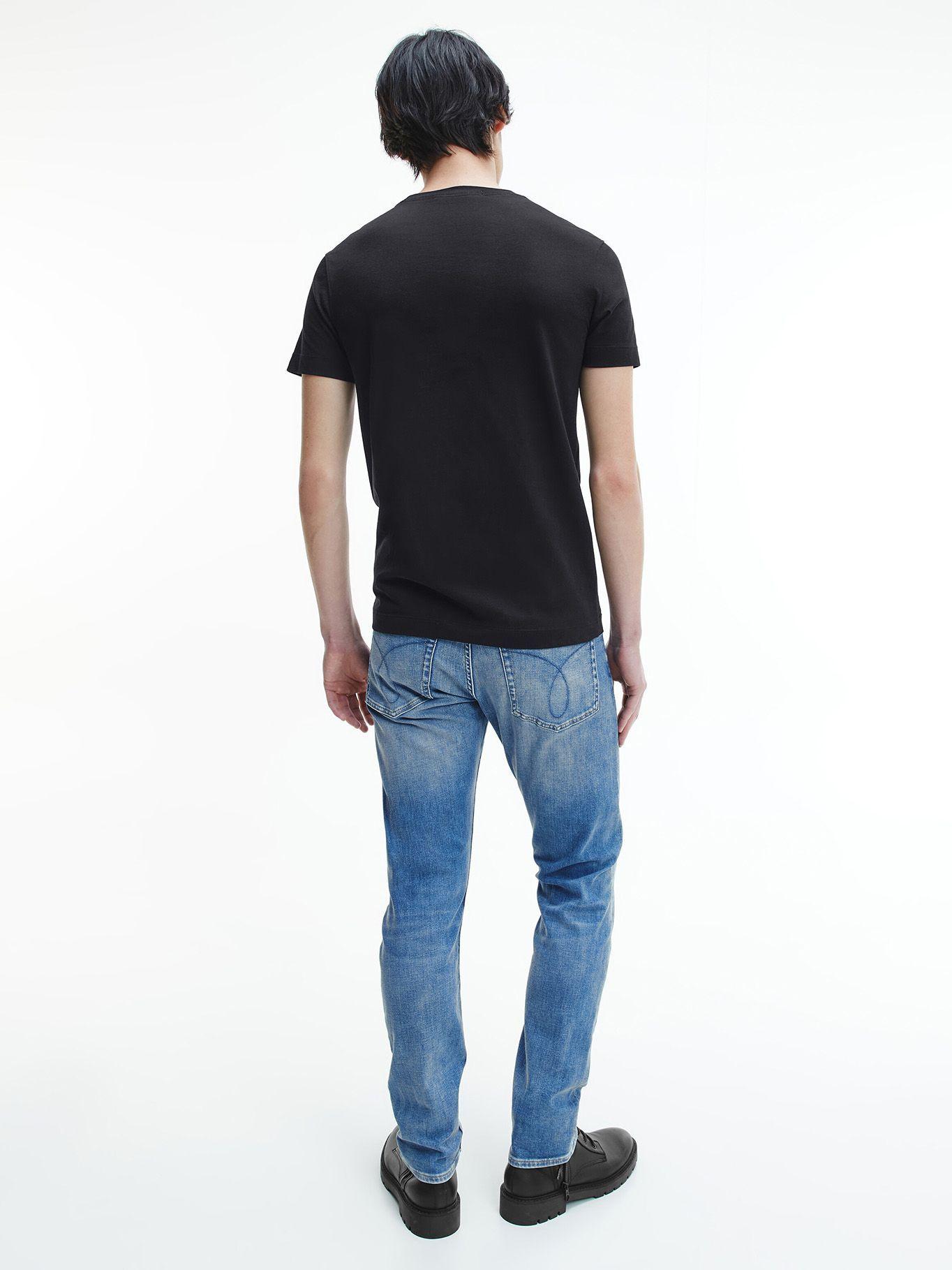 Polera Micro Branding Negro Calvin Klein-2