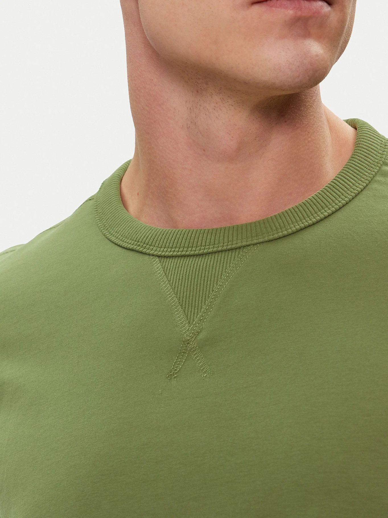 Polera Regular-L9N Hombre Verde Calvin Klein-3