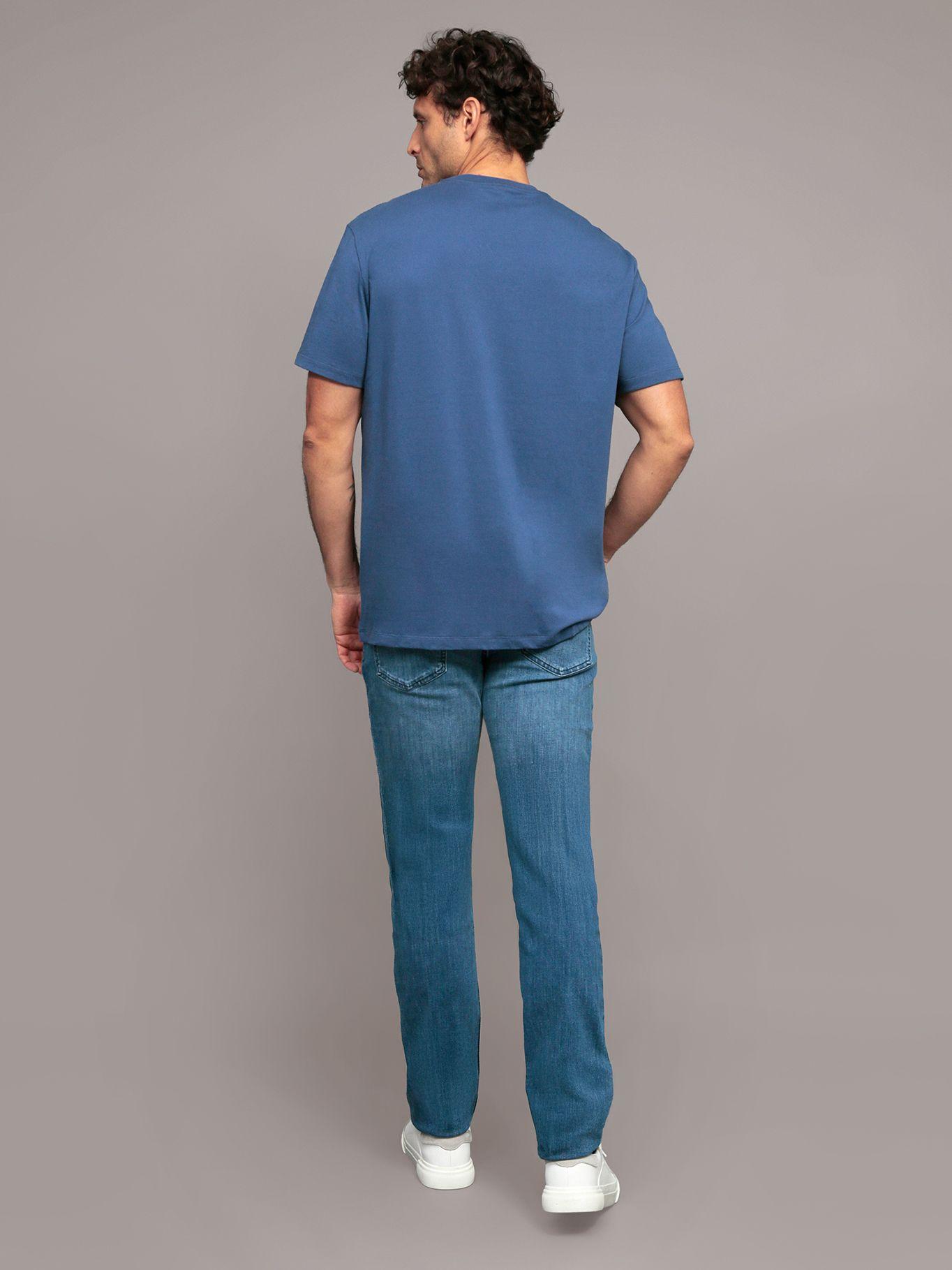 Polera Bogo Graphic Azul Calvin Klein-2