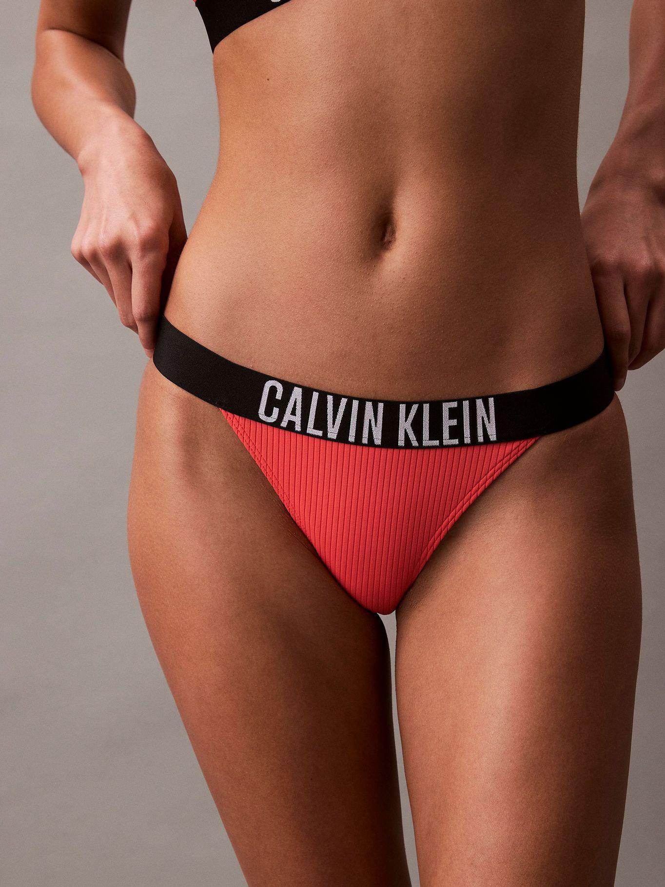 Calzón Bikini Intense Intense Rojo Calvin Klein-4