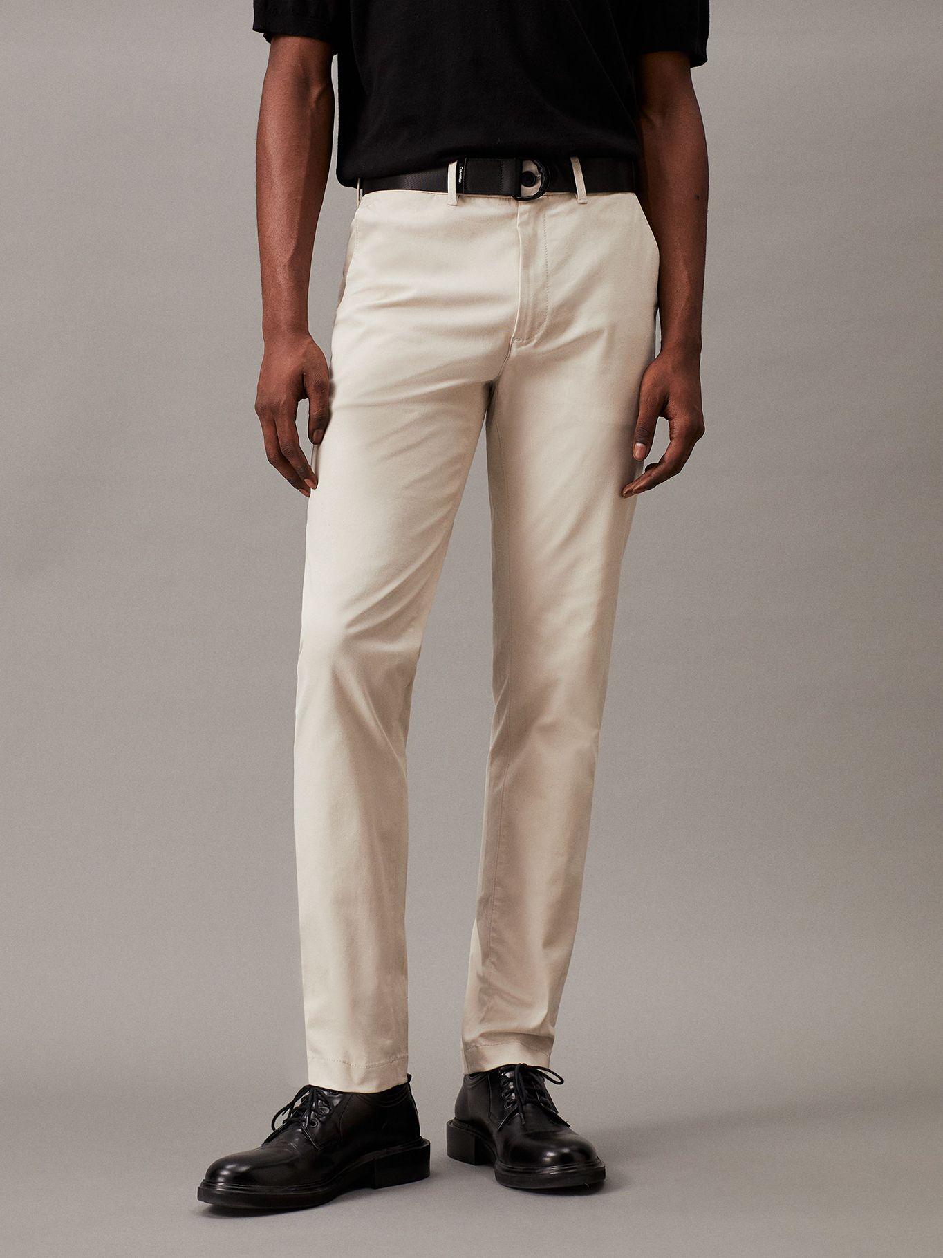 Pantalón Chino Modern Twill Beige Calvin Klein-0