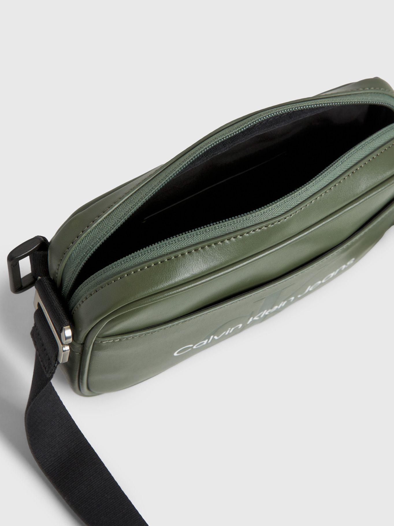 Bandolera Monogram Soft Camera Verde-2