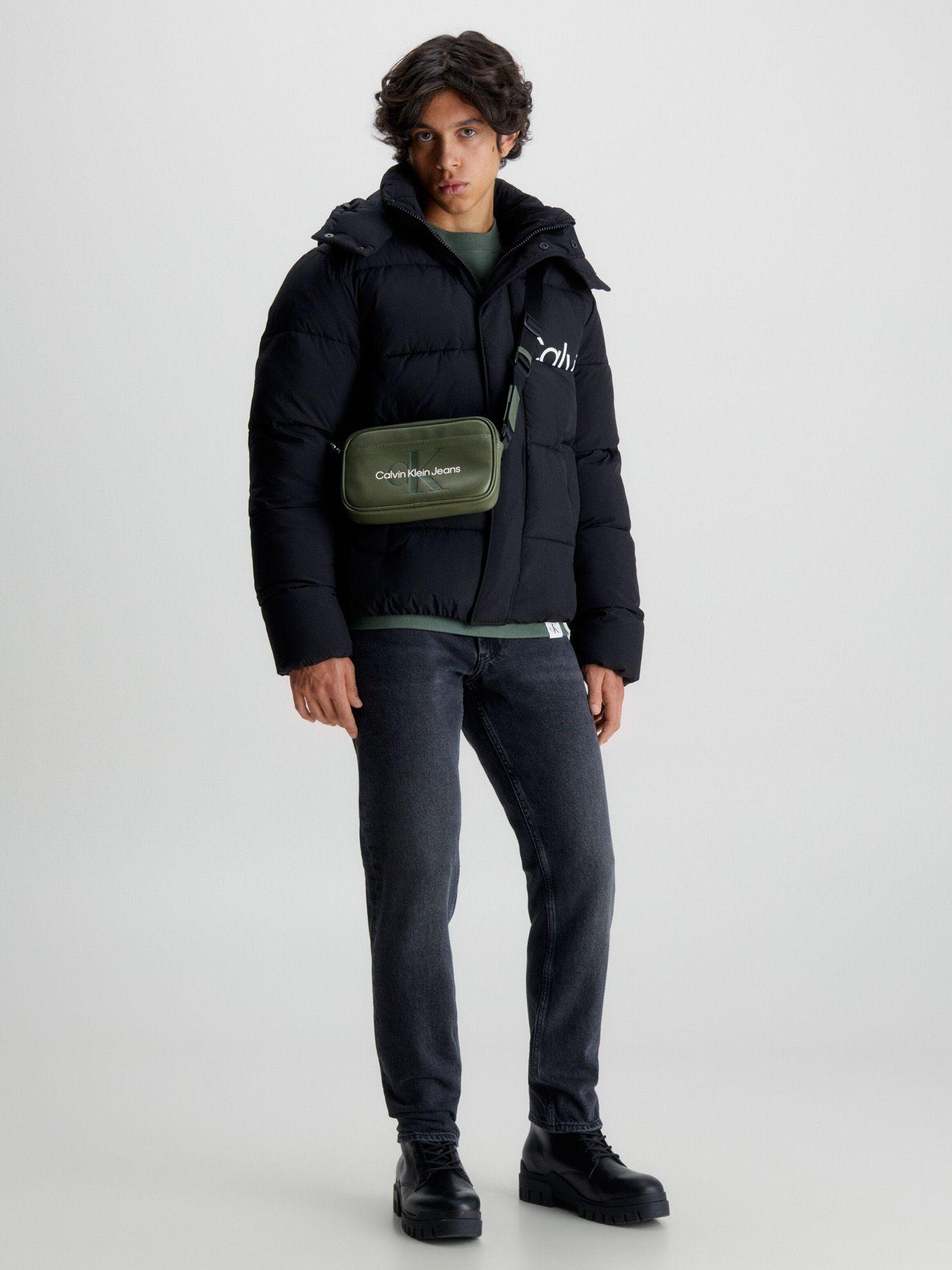 Bandolera Monogram Soft Camera Verde-3