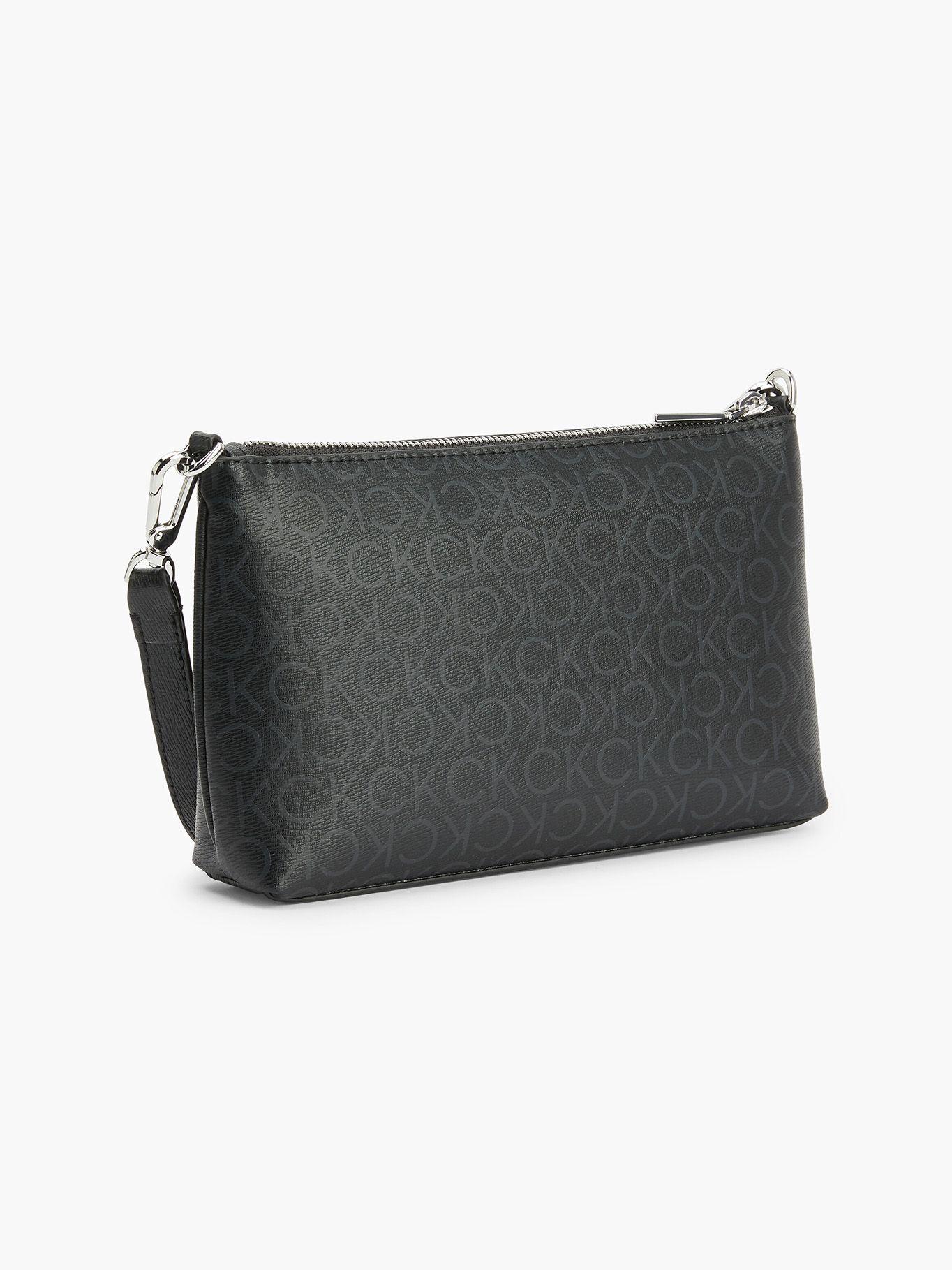 Cartera Ck Must Crossbody Epi Mono Negro Calvin Klein-1