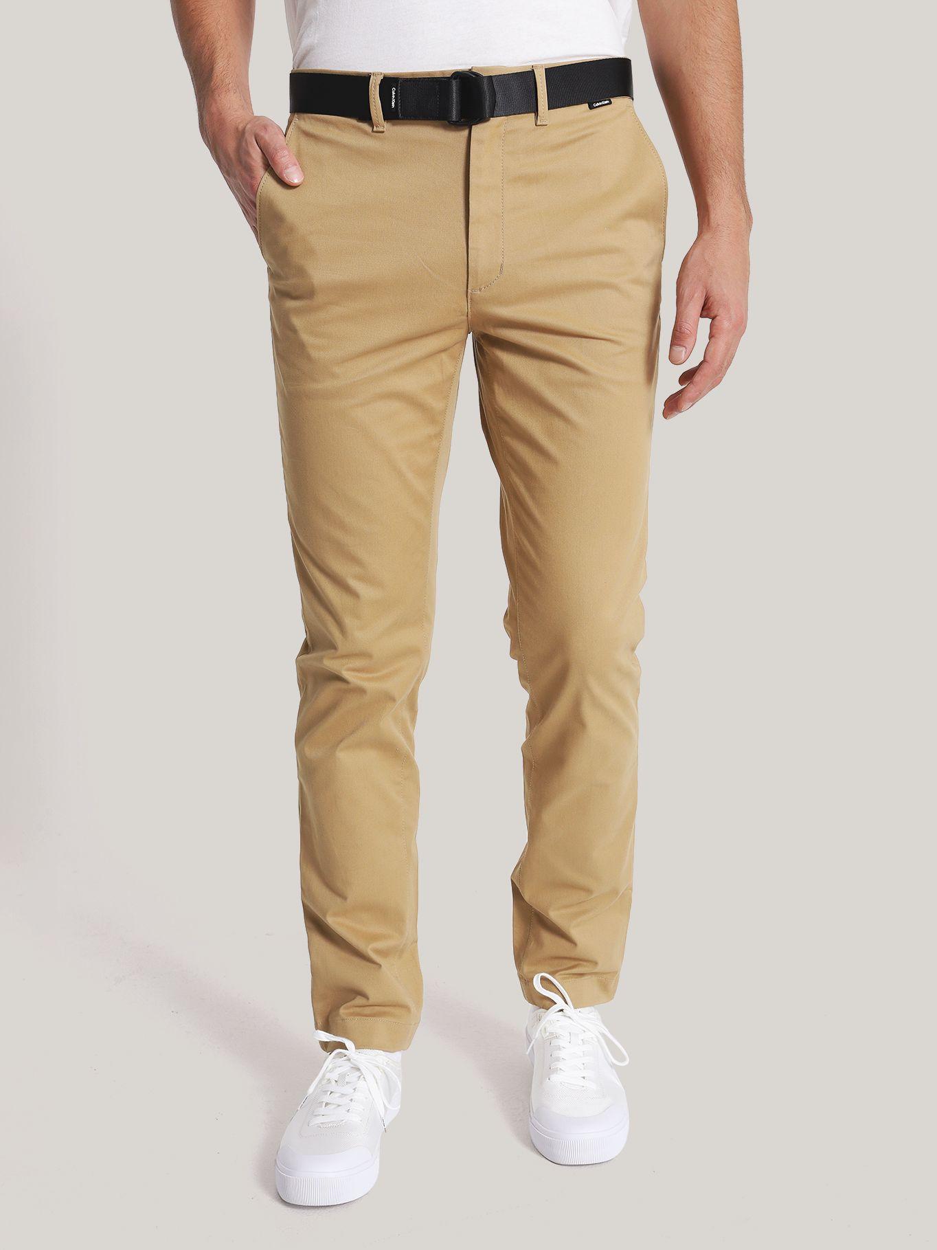 Pantalón Chino Modern Twill Café Calvin Klein-0