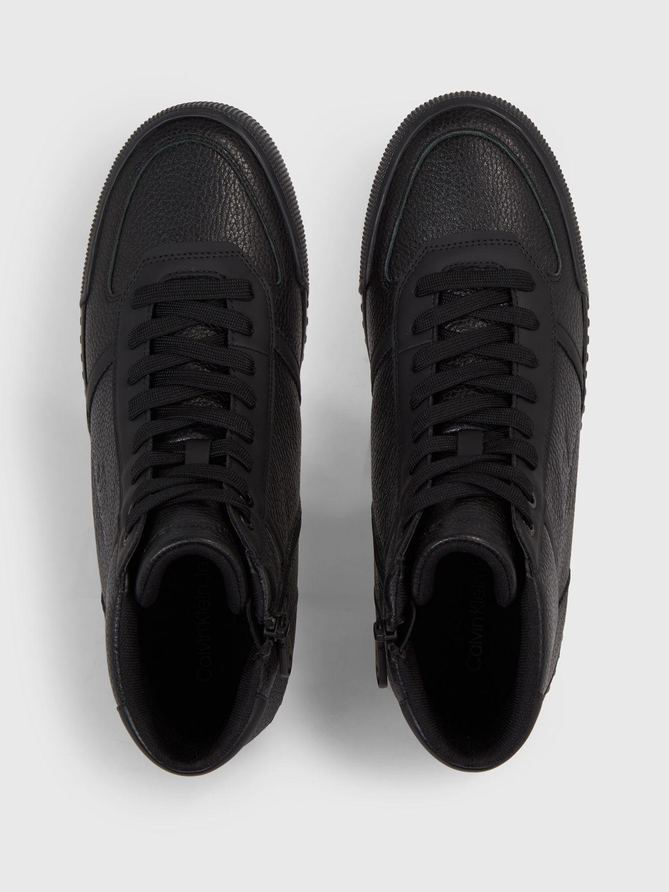 Zapatilla Skater Vulc Mid Negro Calvin Klein-2