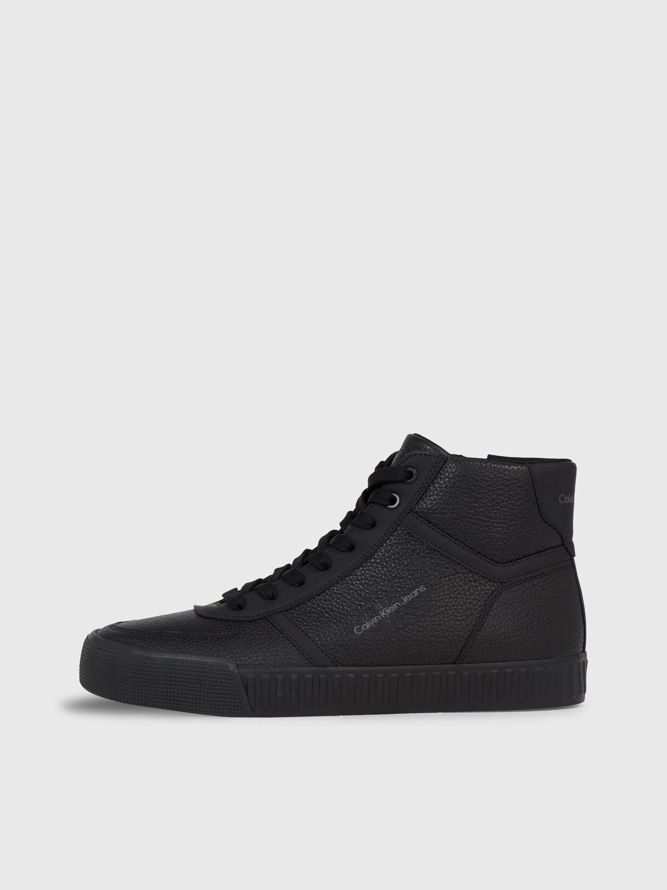 Zapatilla Skater Vulc Mid Negro Calvin Klein-5