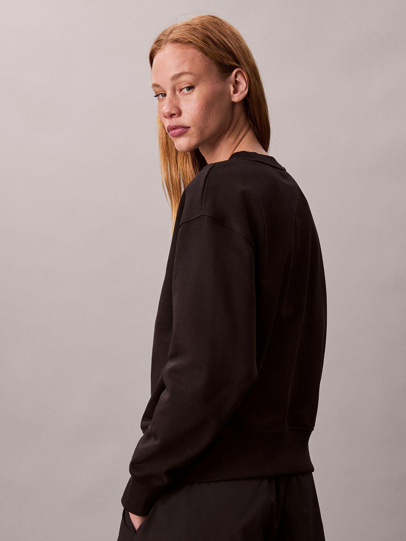 Polerón De Felpa Negro Calvin Klein-2