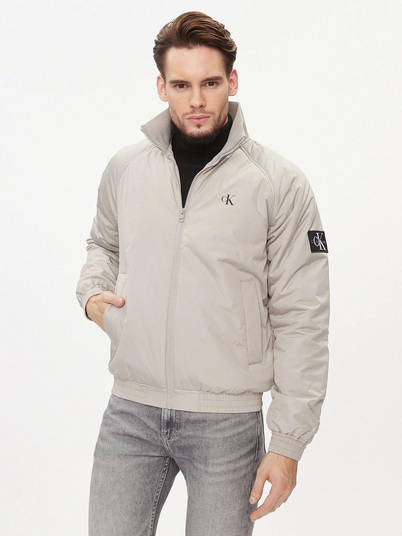 Chaqueta Padded Harrington Beige Calvin Klein-0
