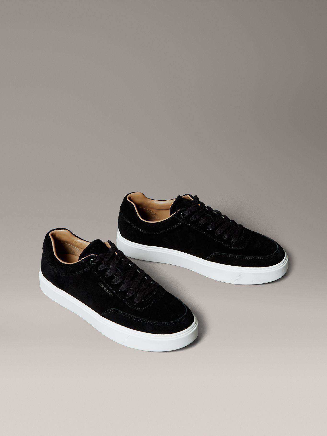 Zapatillas Oxford de Gamuza Negro Calvin Klein-0