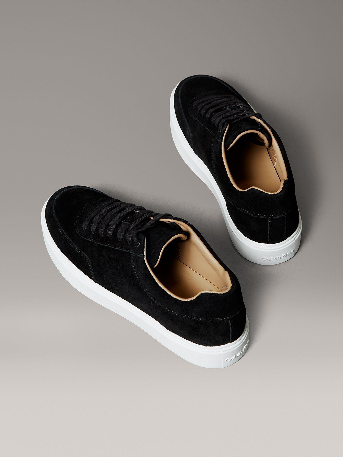 Zapatillas Oxford de Gamuza Negro Calvin Klein-1