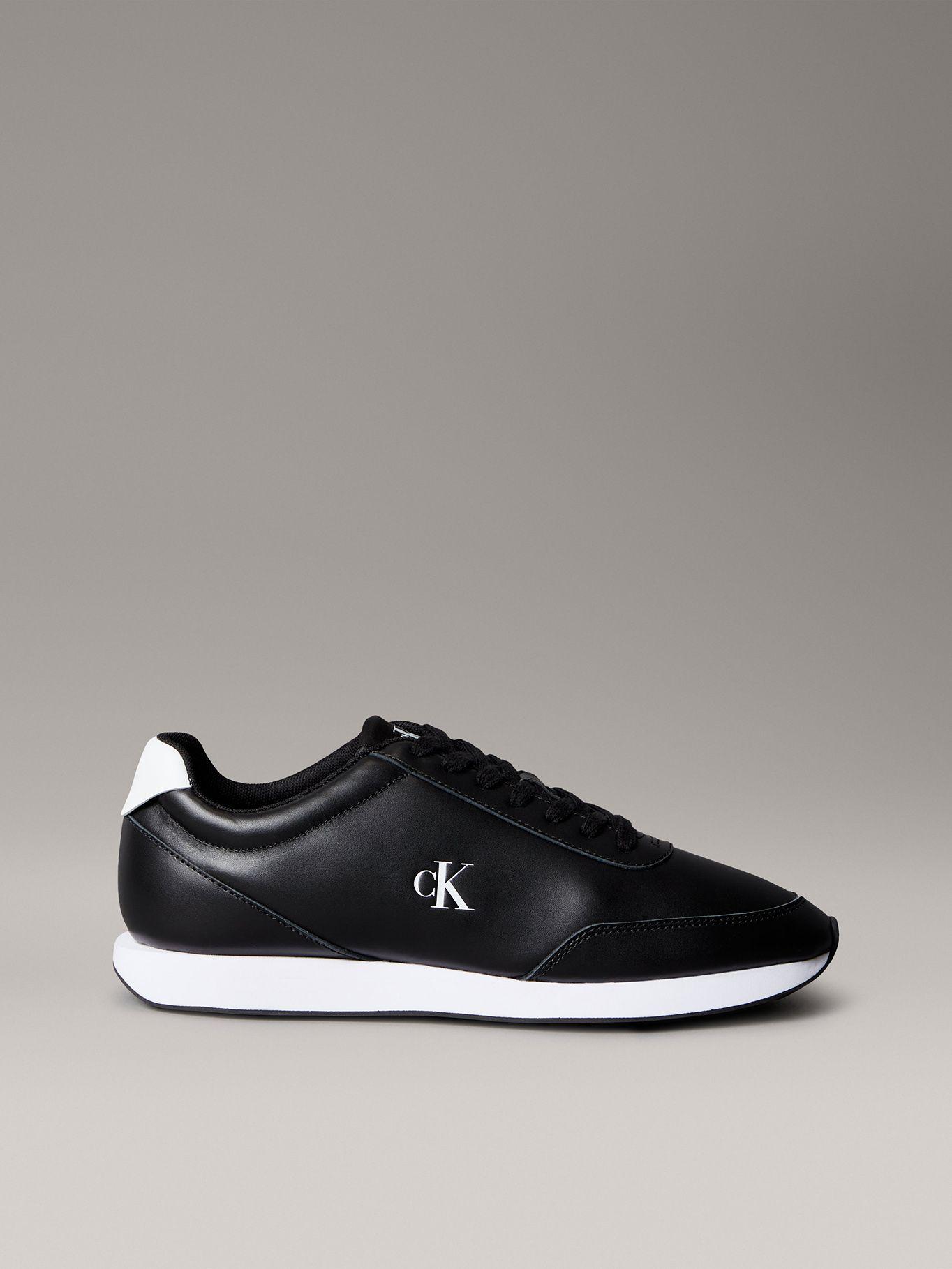 Zapatillas Retro Runner en Cuero Negro Calvin Klein-4