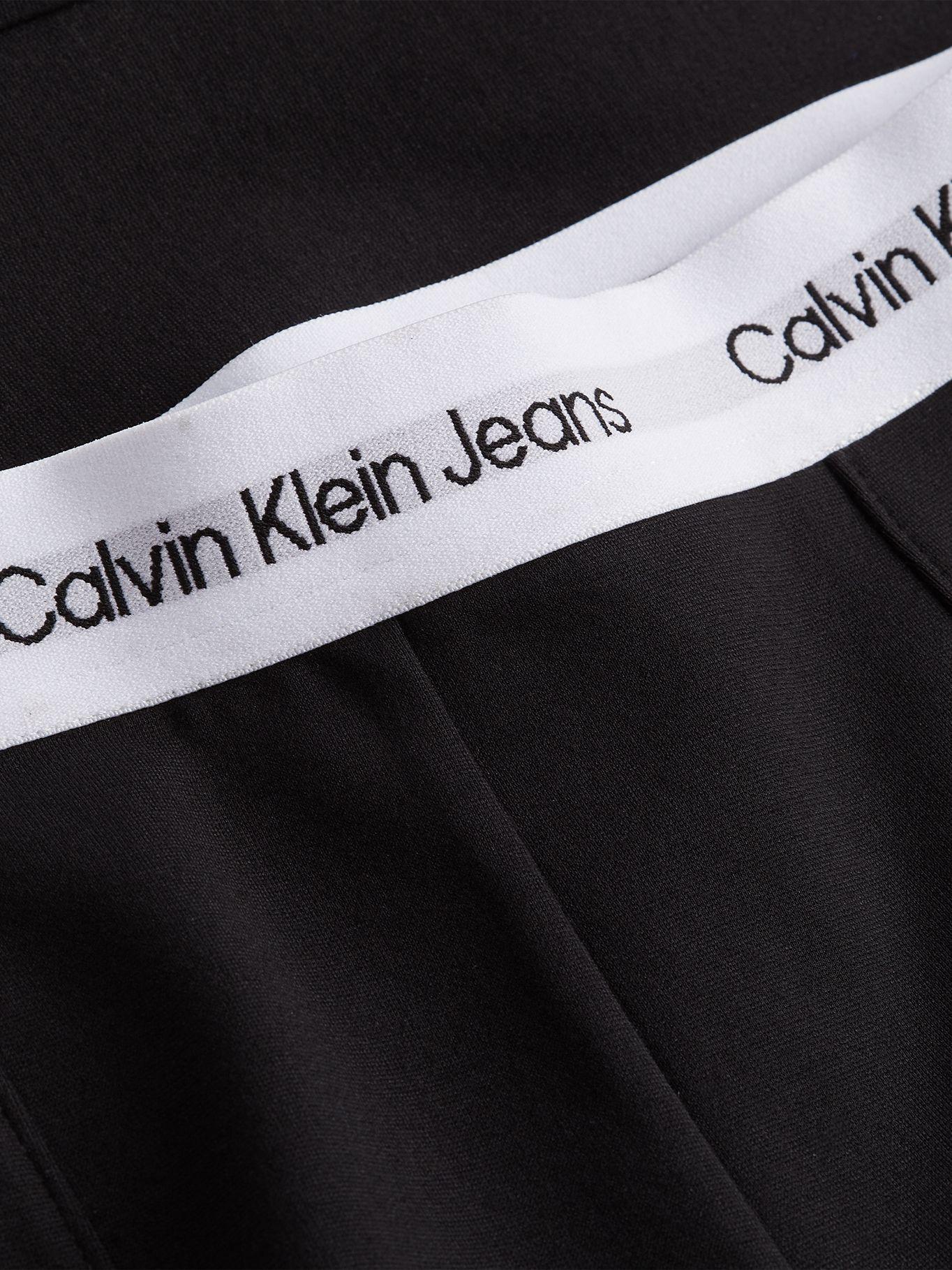 Jogger Contrast Tape Negro Calvin Klein-3