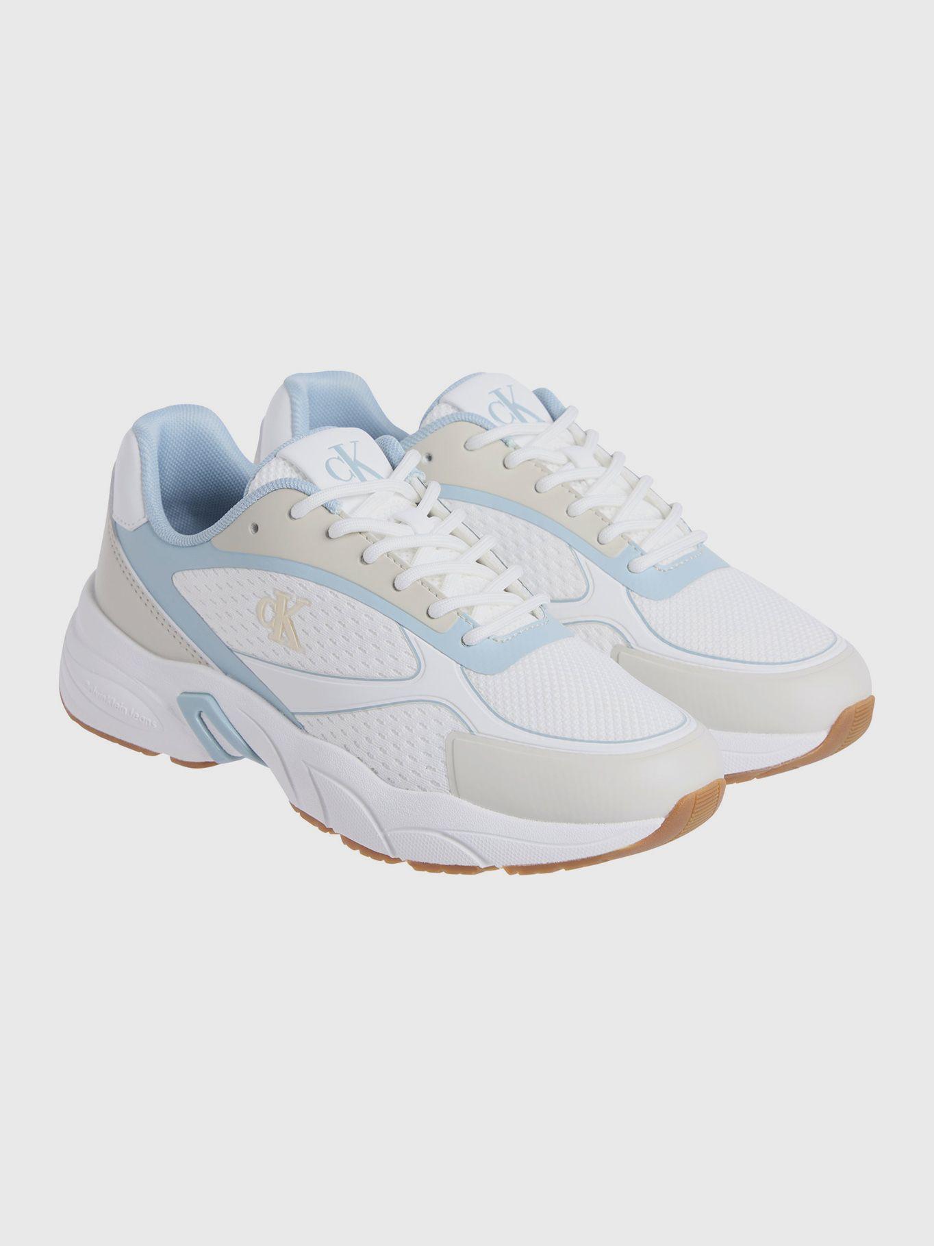 Zapatillas Retro de Malla Blanco Calvin Klein-0