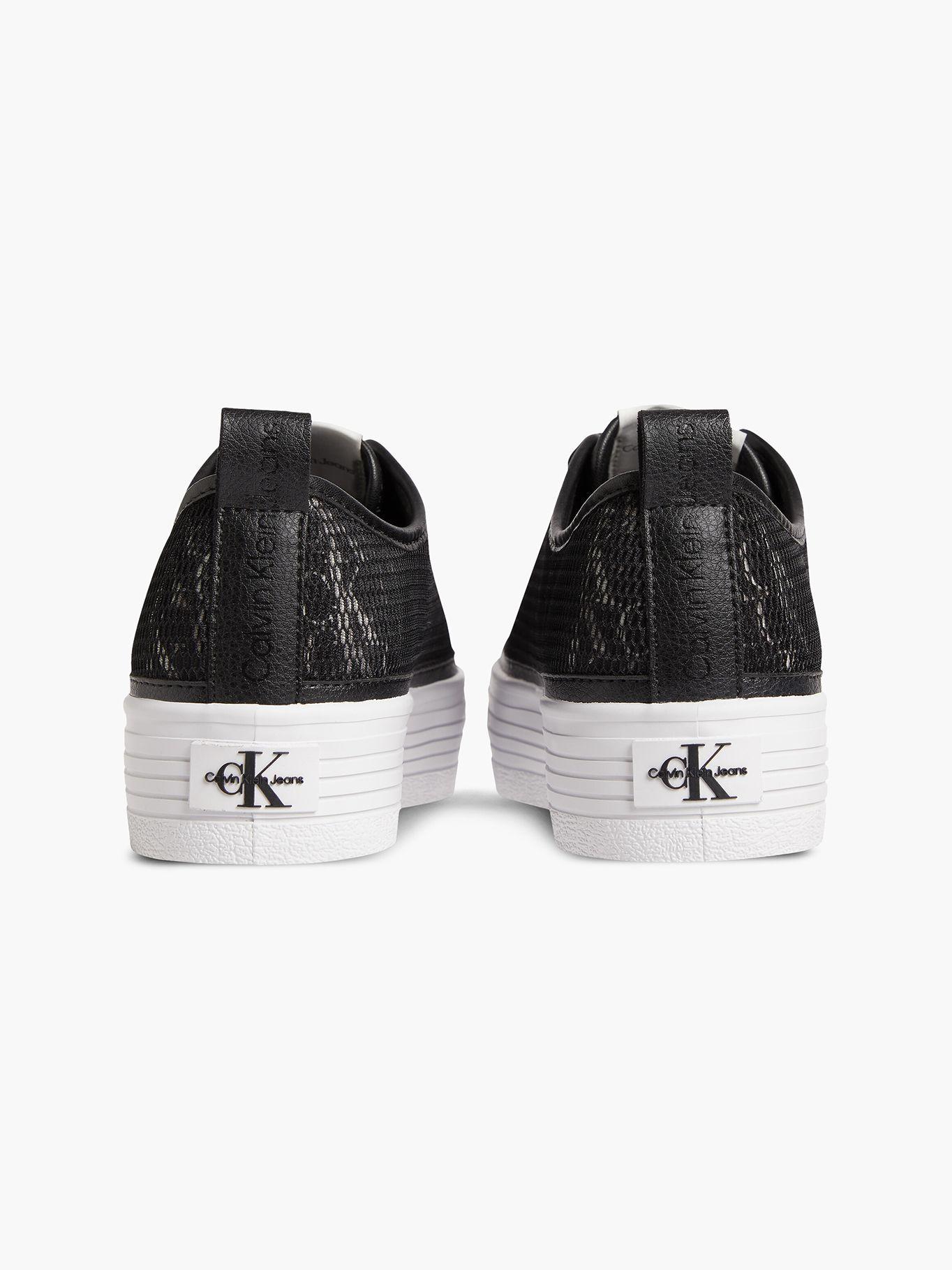 Zapatilla Vulcanized Flatform Negro Calvin Klein-1