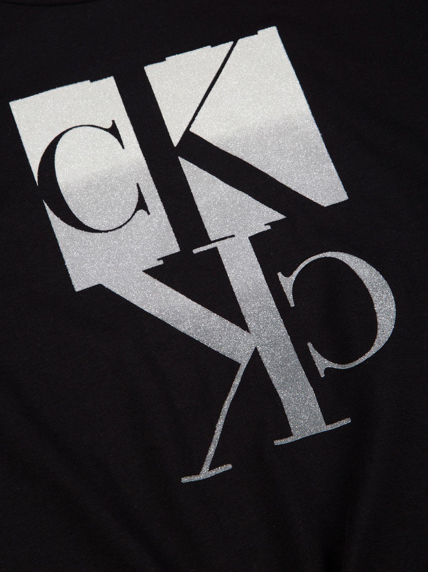 Polera Niña Gradient Negro Calvin Klein-3