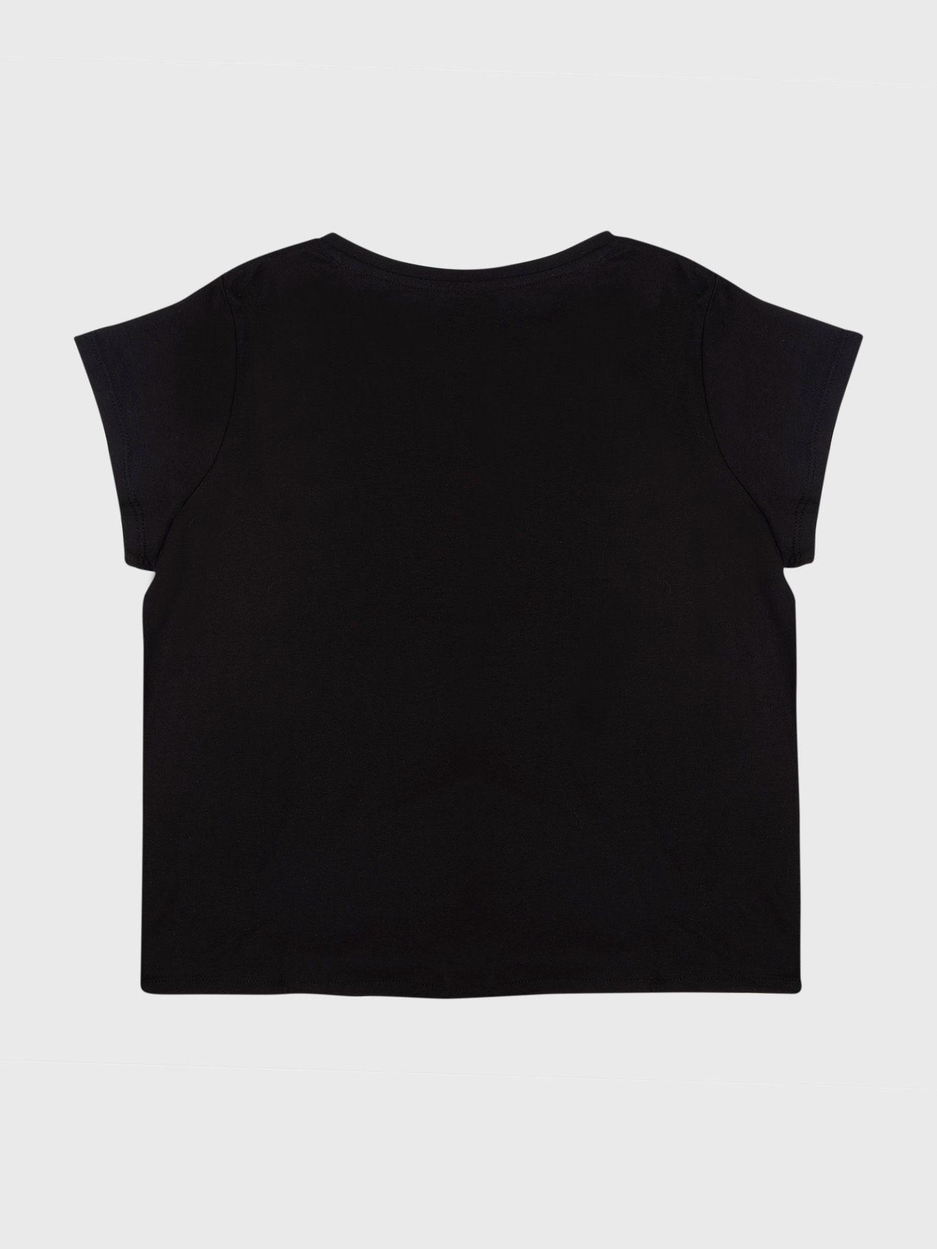 Polera Niña Gradient Negro Calvin Klein-1