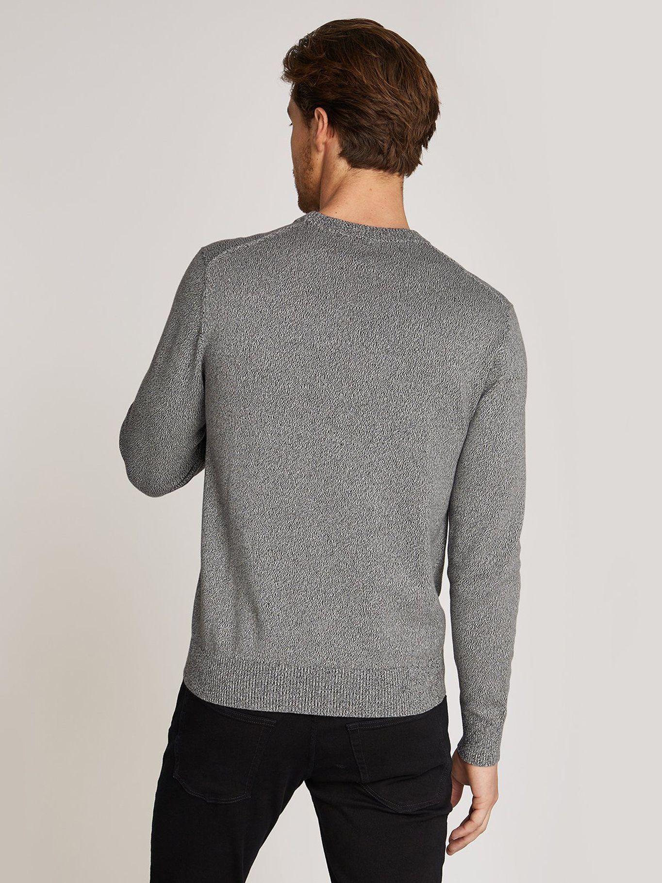 Sweater Mouline Cn Sweater Gris Calvin Klein-1
