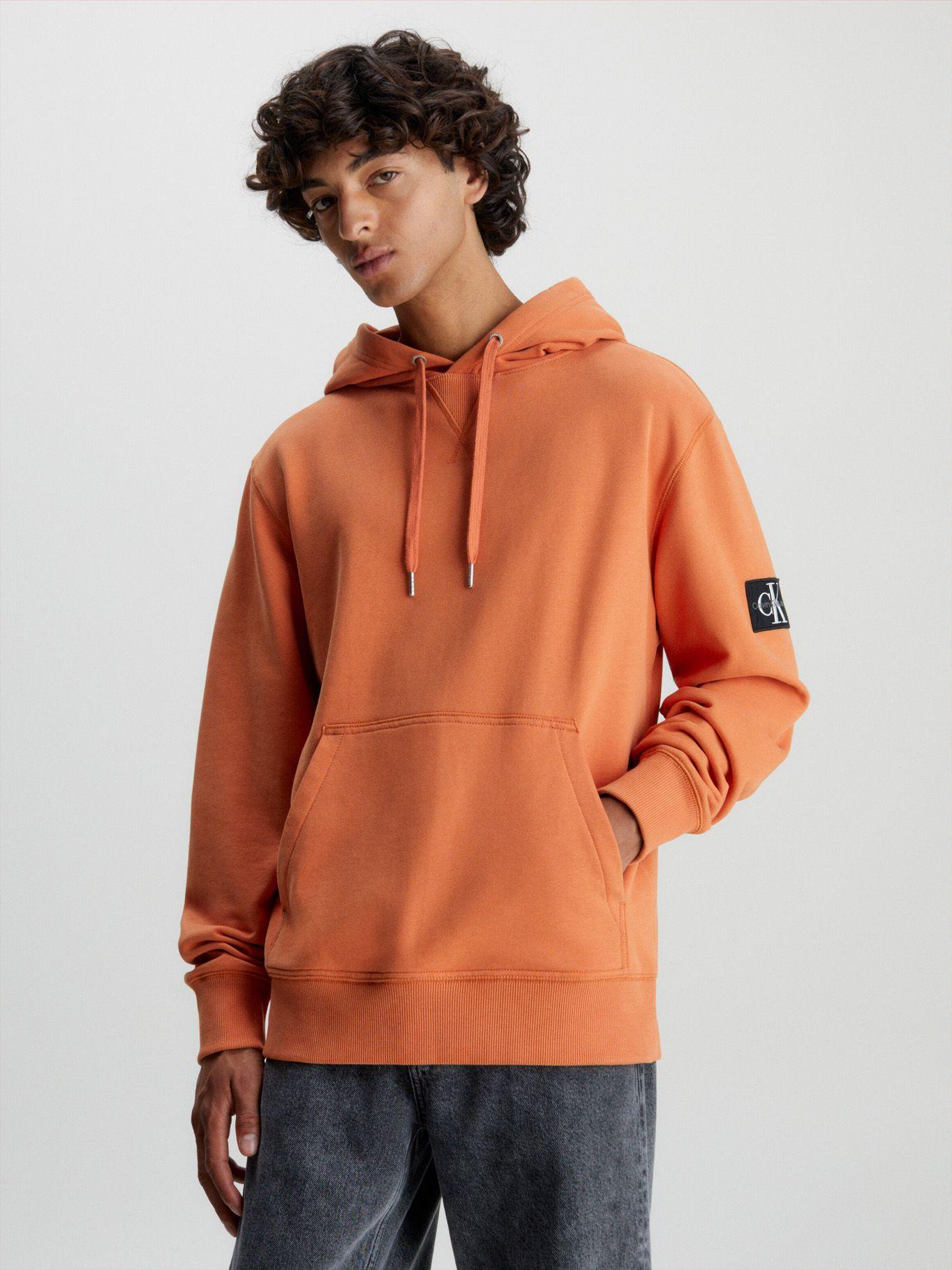 Polerón Hoddie Badge Naranja Calvin Klein-0