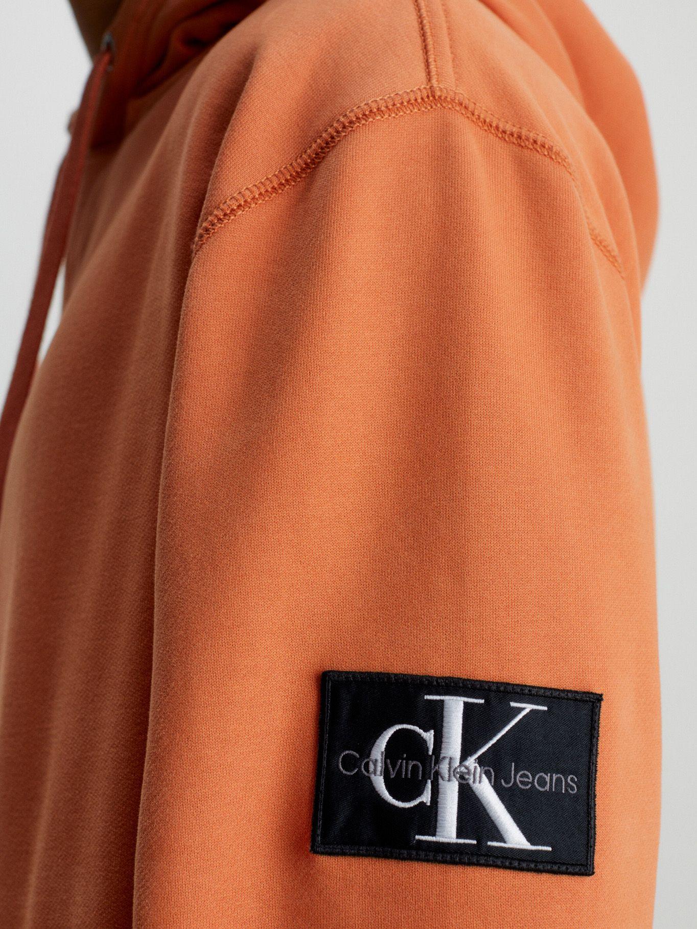 Polerón Hoddie Badge Naranja Calvin Klein-3