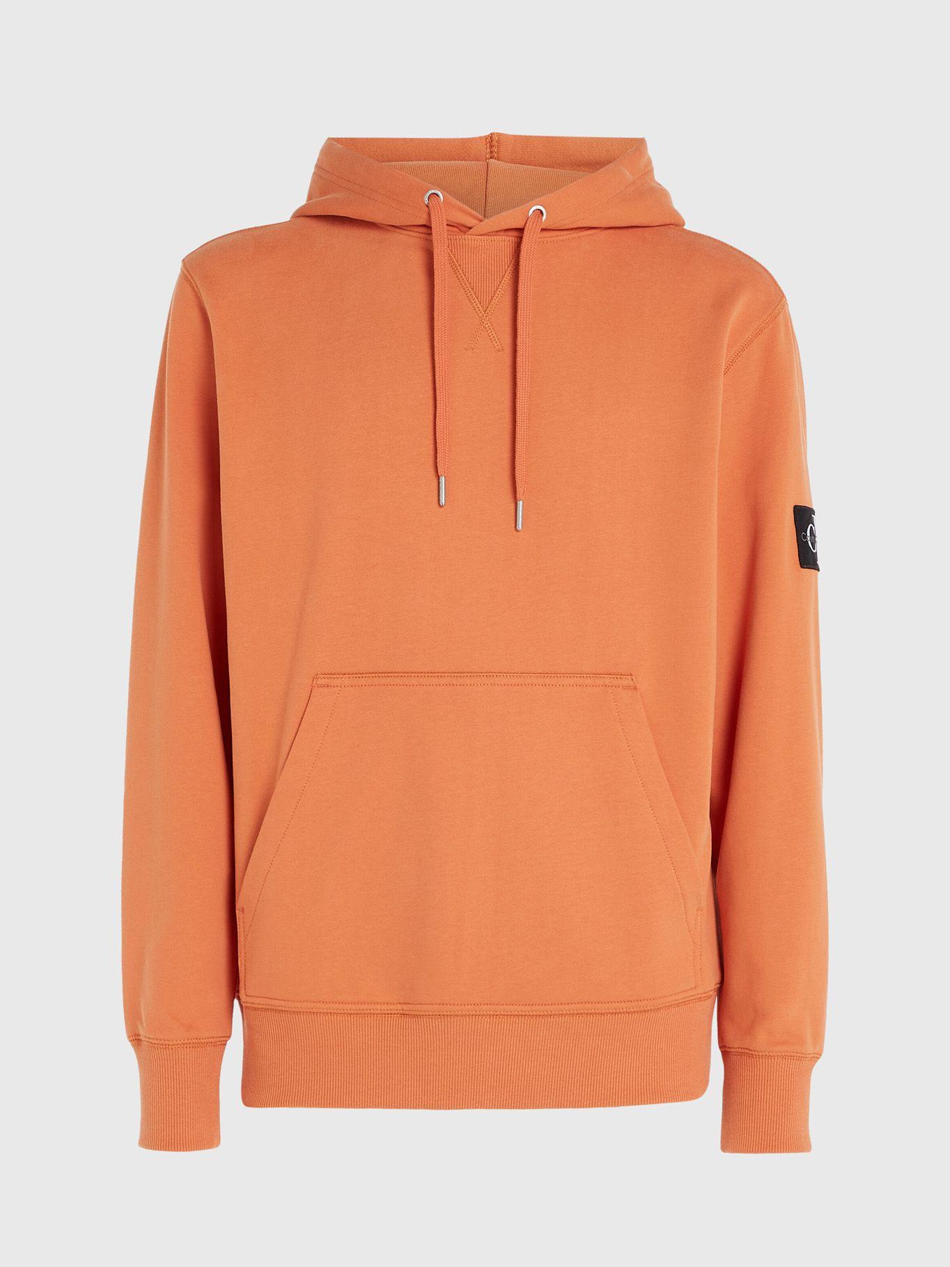 Polerón Hoddie Badge Naranja Calvin Klein-4