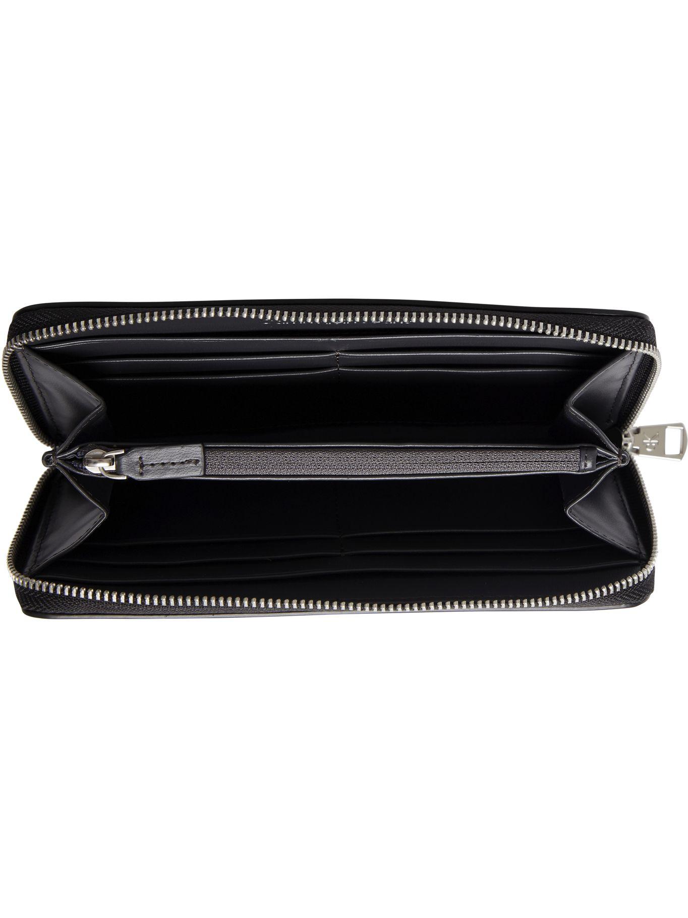 Billetera con cremallera Negro Calvin Klein K60K610346-BDS-1