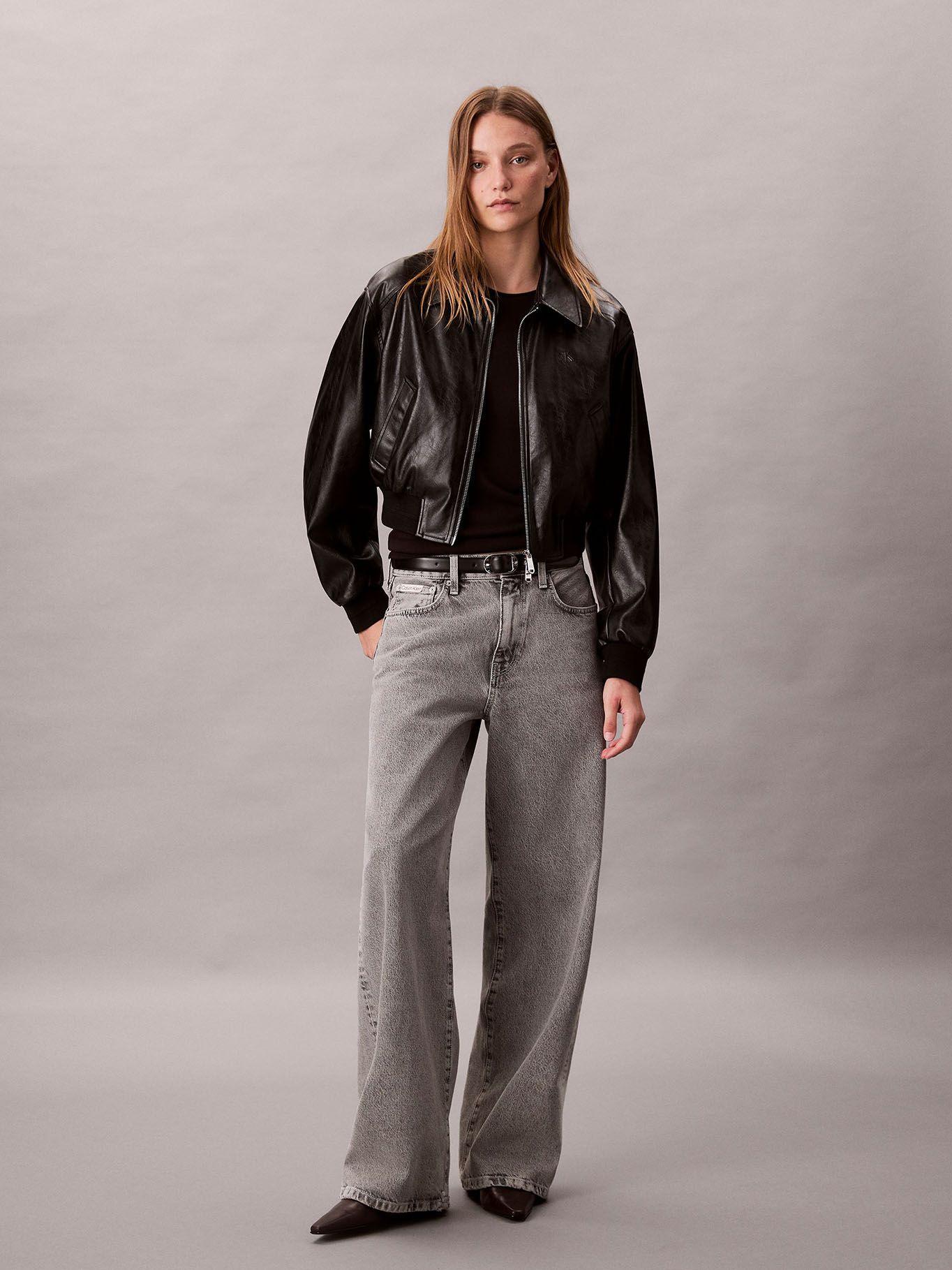 Blusa De Viscosa Negro Calvin Klein-4