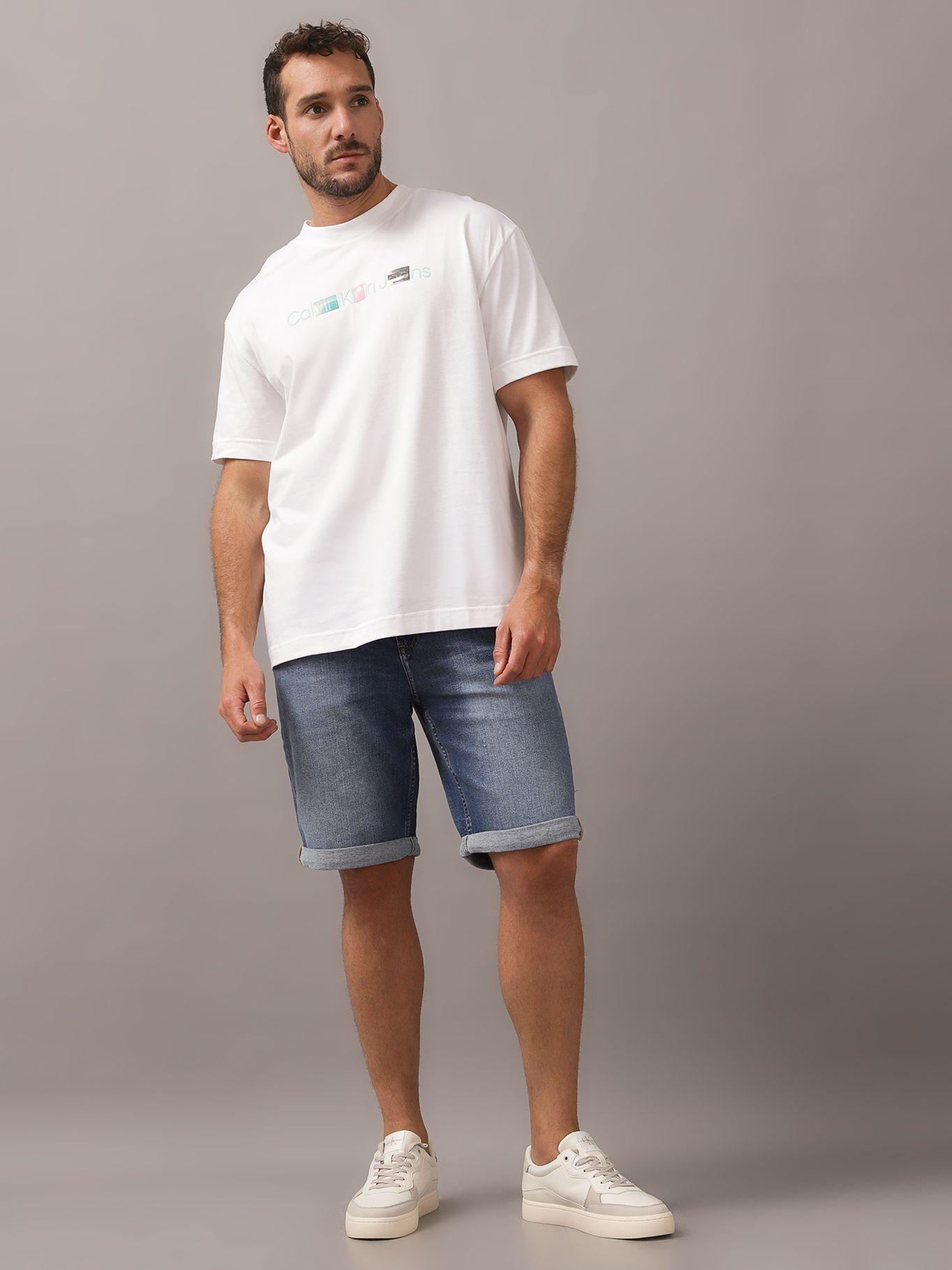 Polera Photoprint Institutional Blanco Calvin Klein-1