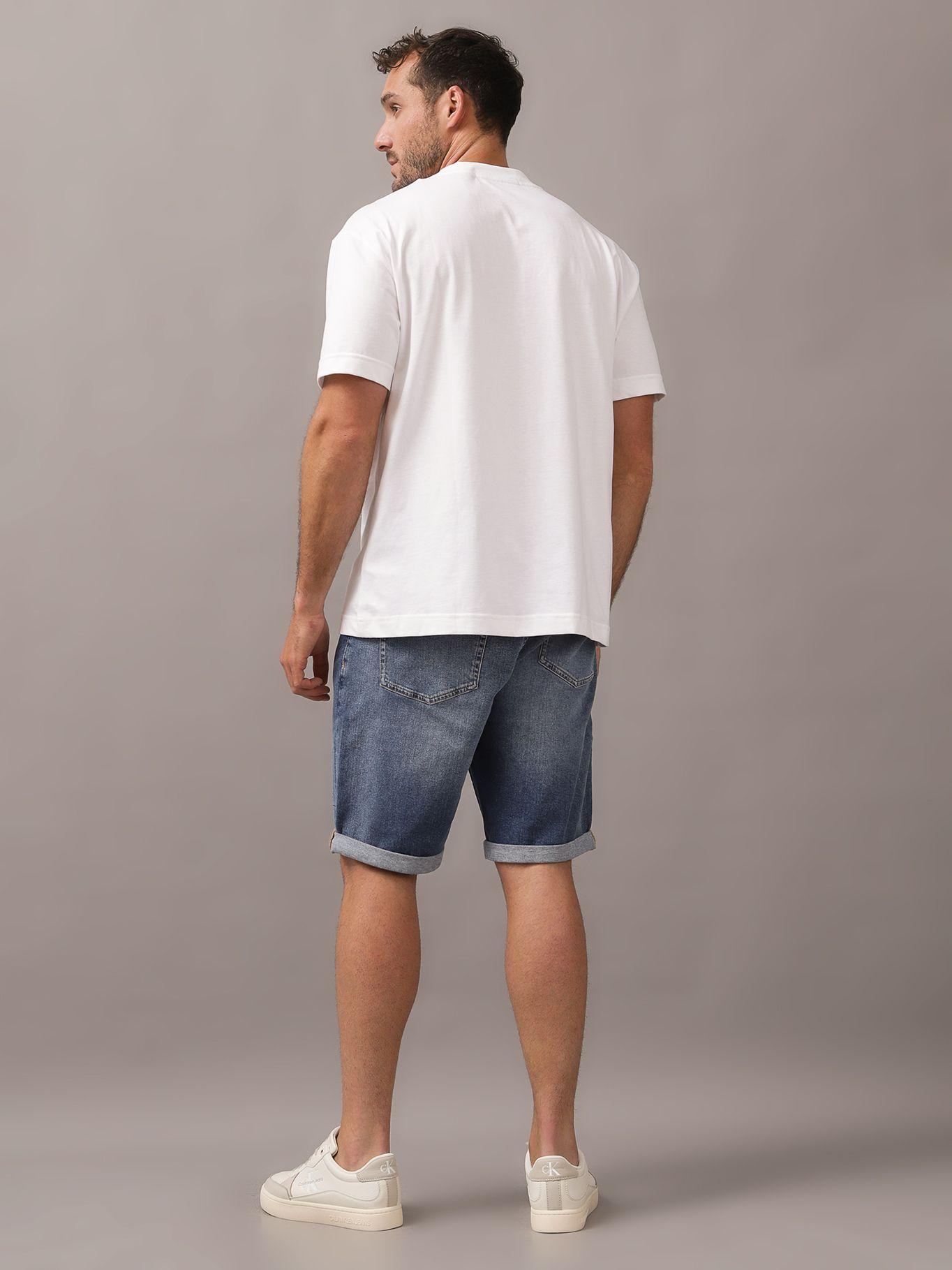 Polera Photoprint Institutional Blanco Calvin Klein-2