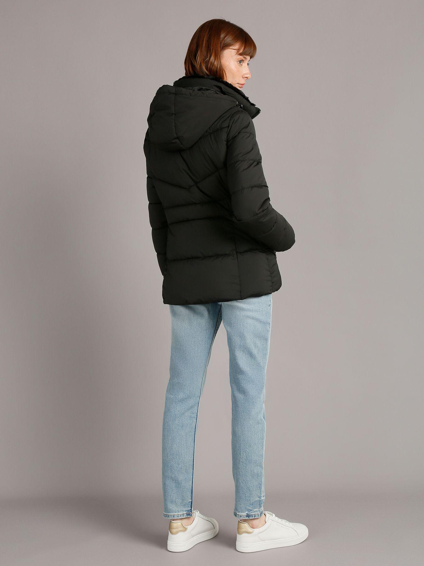 Parka Liquid Stretch Puffer Negro Calvin Klein-2