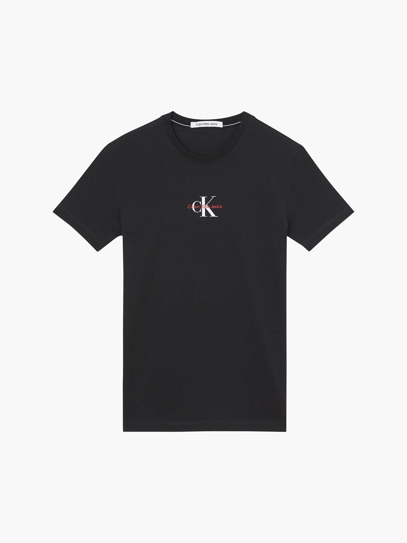 Polera Monogram Logo Negro SP22 Calvin Klein-4