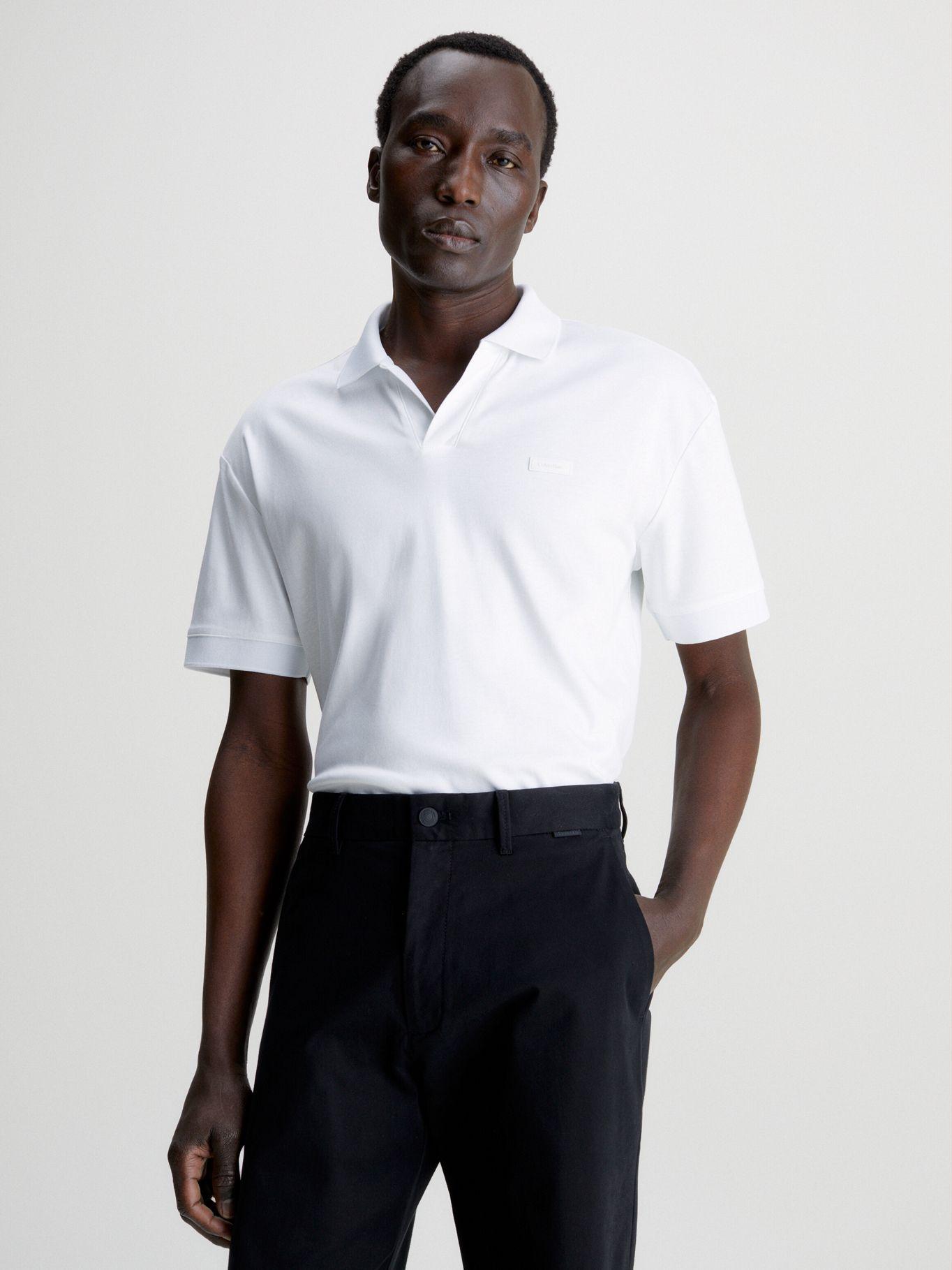 Polo Smooth Open Blanco YAF Calvin Klein-0